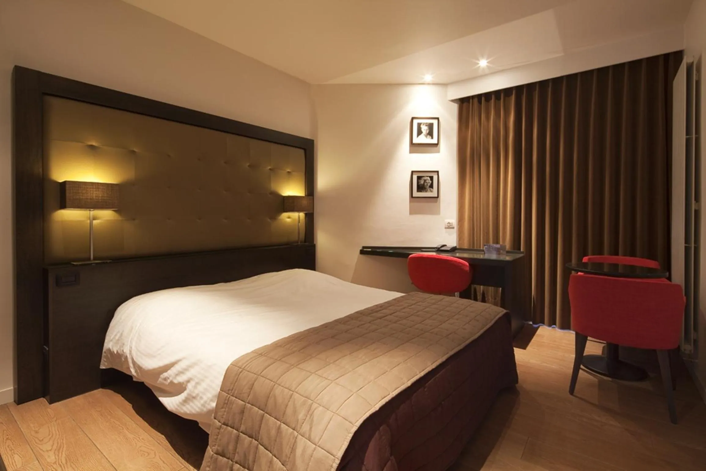 Bed in Parkhotel Kortrijk