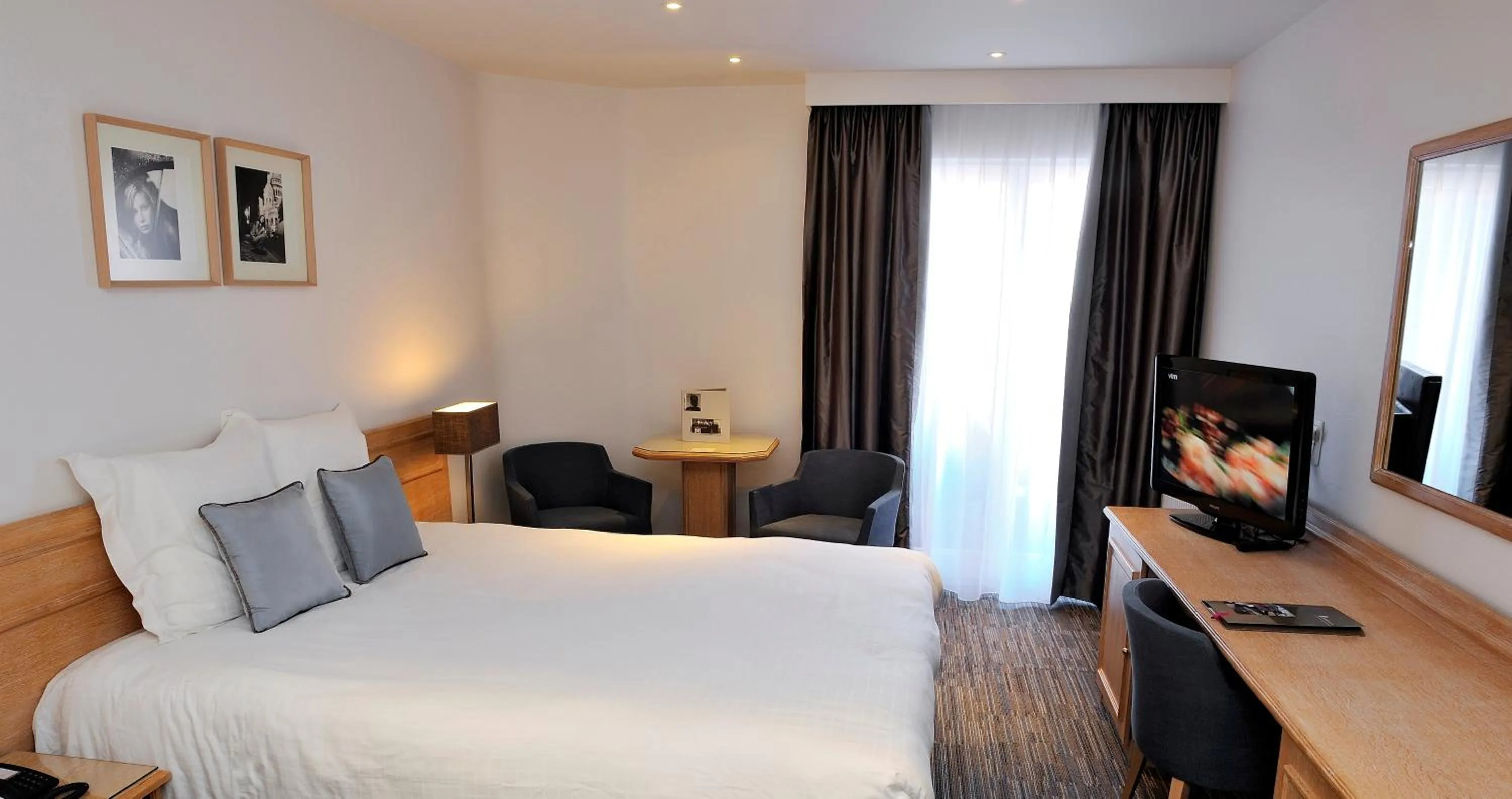 Bed in Parkhotel Kortrijk