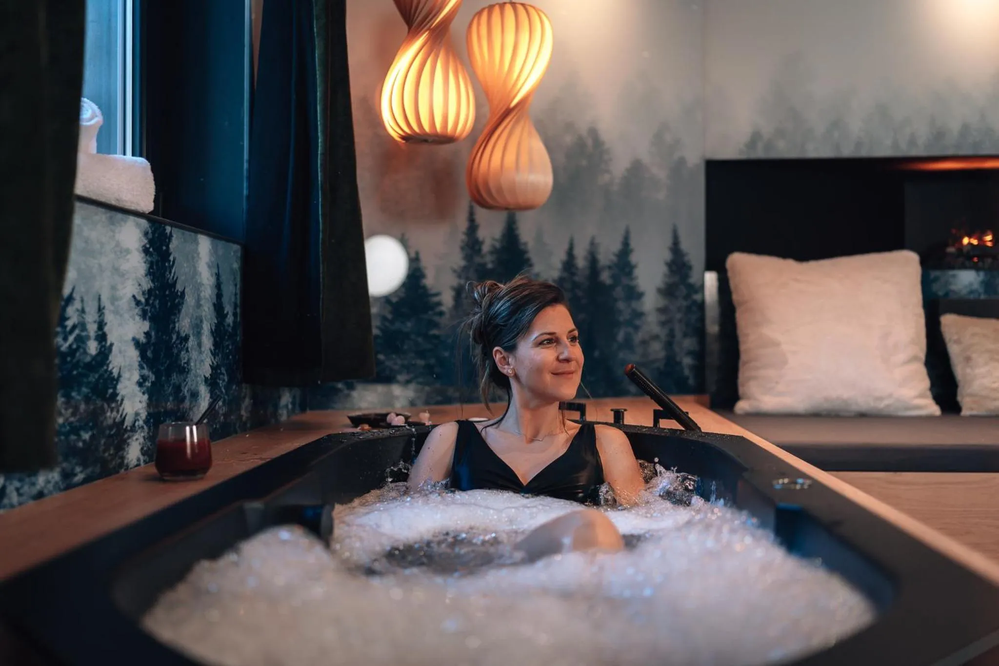 Hot Tub in Domaine Des Hautes Fagnes