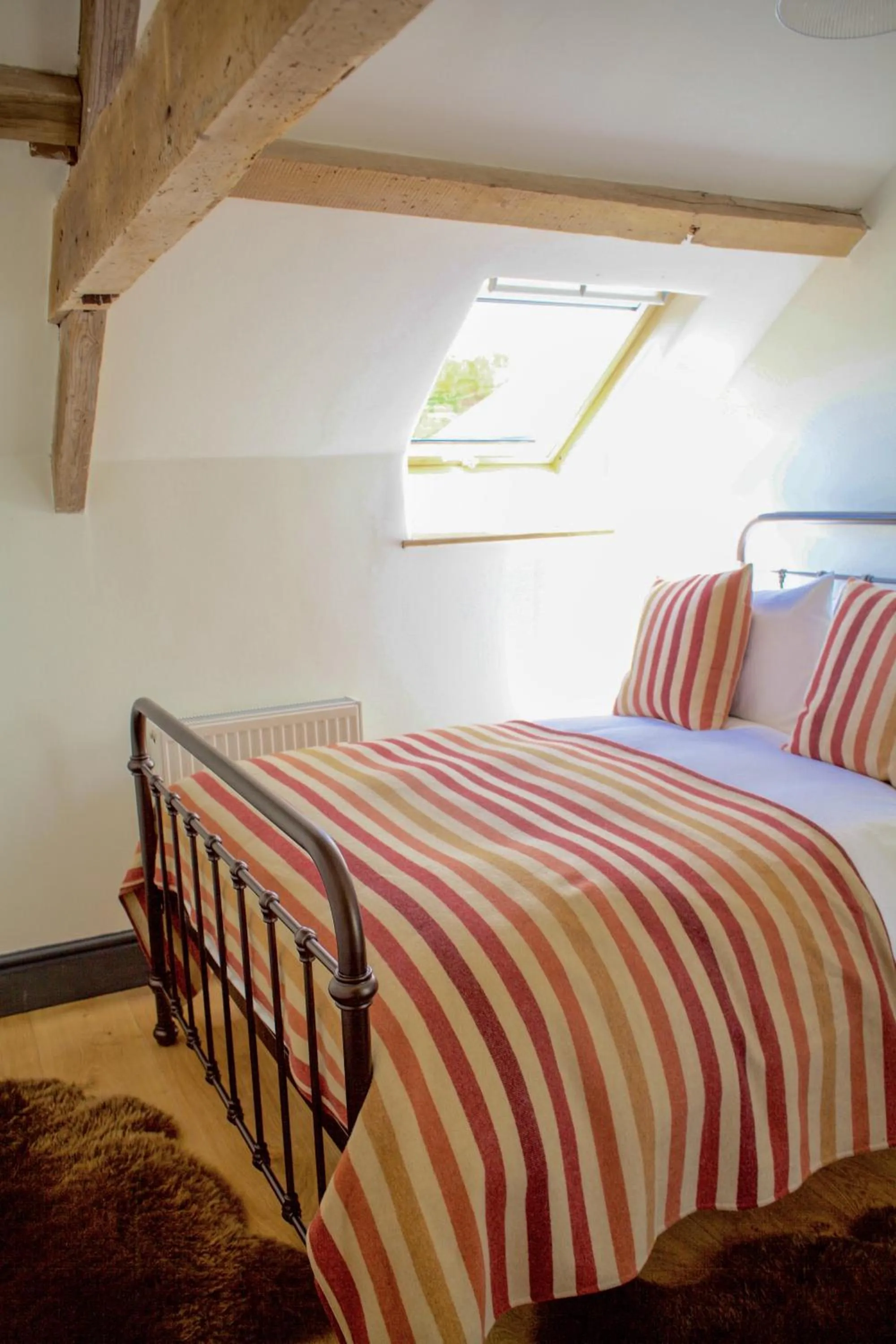 Bed in Llan-Y-Coed Farm Stay