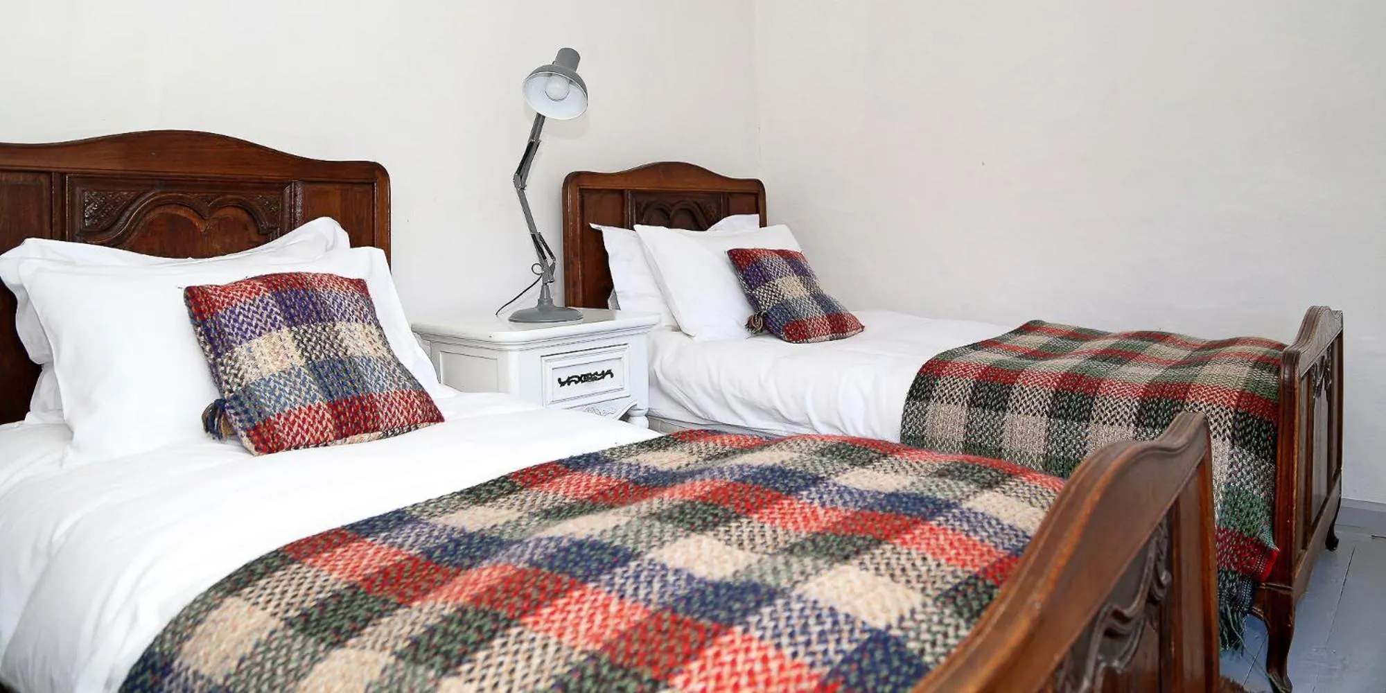 Bed in Llan-Y-Coed Farm Stay