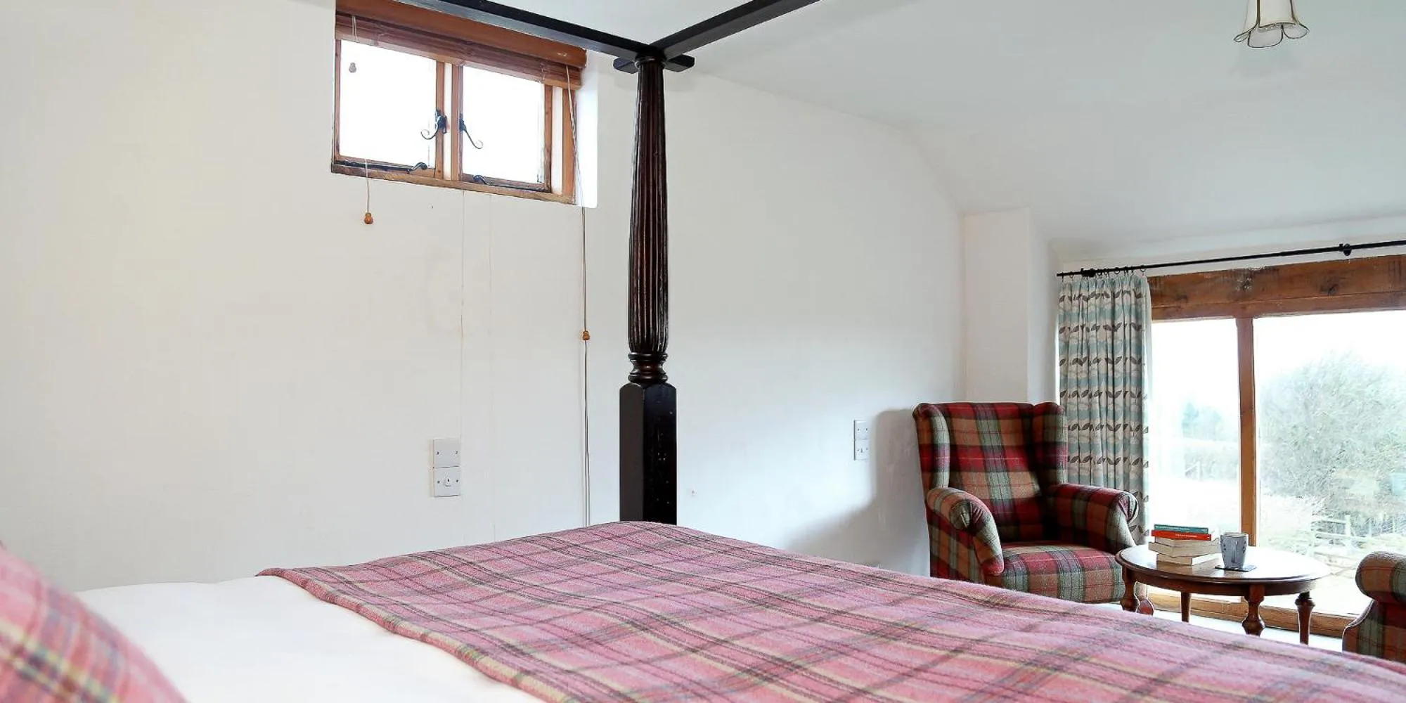 Bed in Llan-Y-Coed Farm Stay