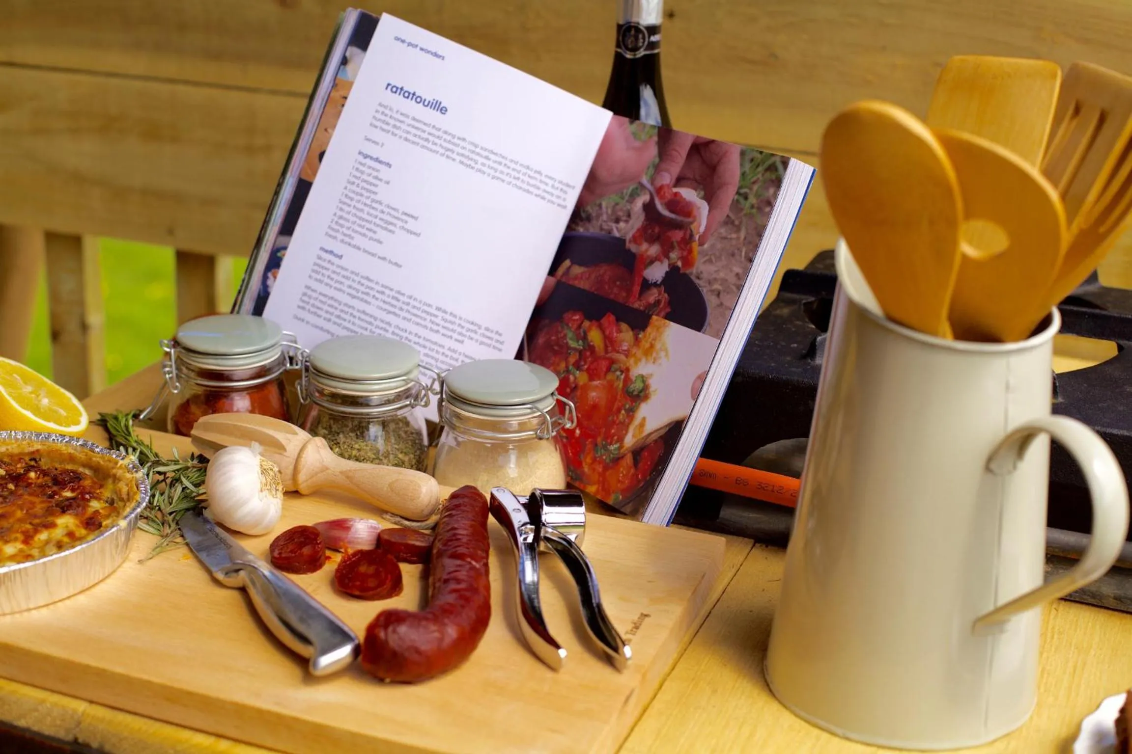 Food and drinks in Llan-Y-Coed Farm Stay