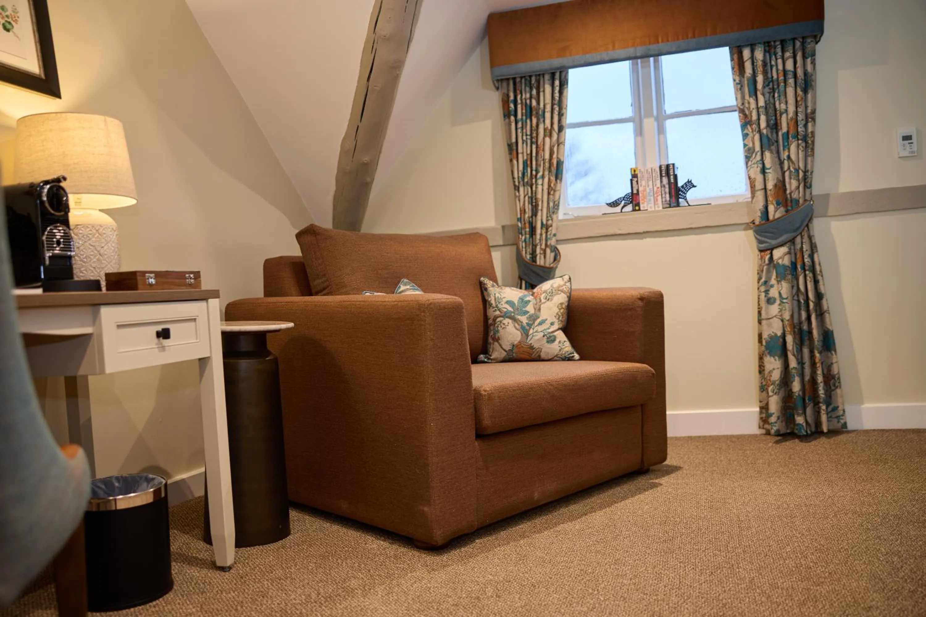 Seating area in The White Hart
