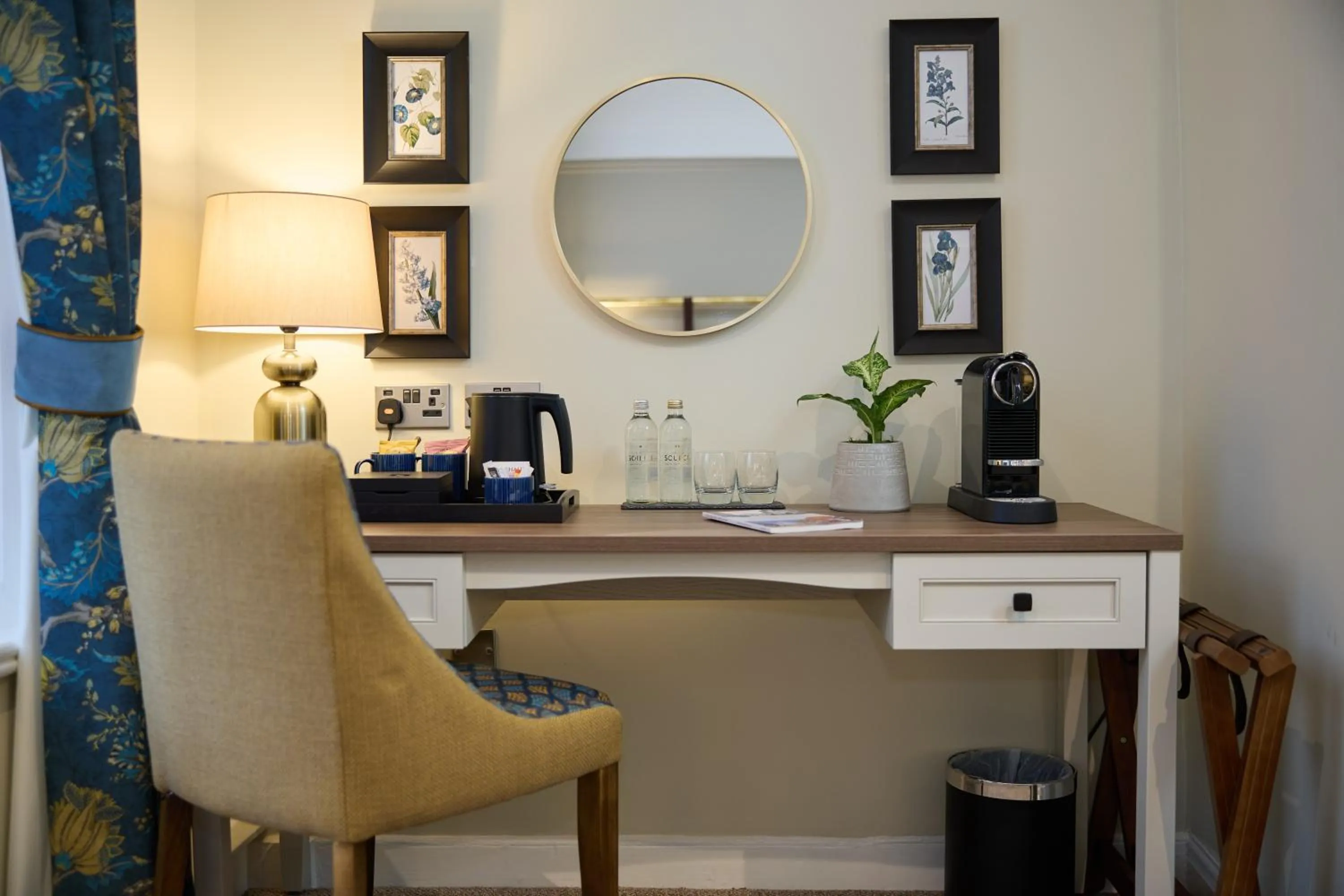 Seating area in The White Hart