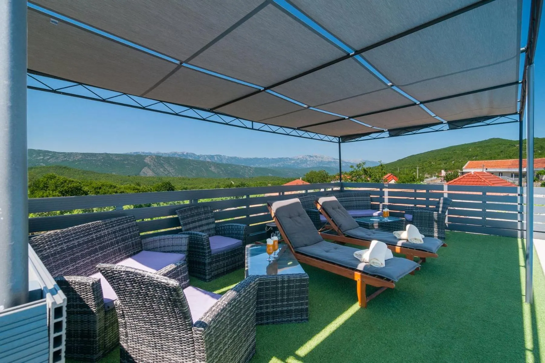 Natural landscape in Holiday Home Mateovi Dvori