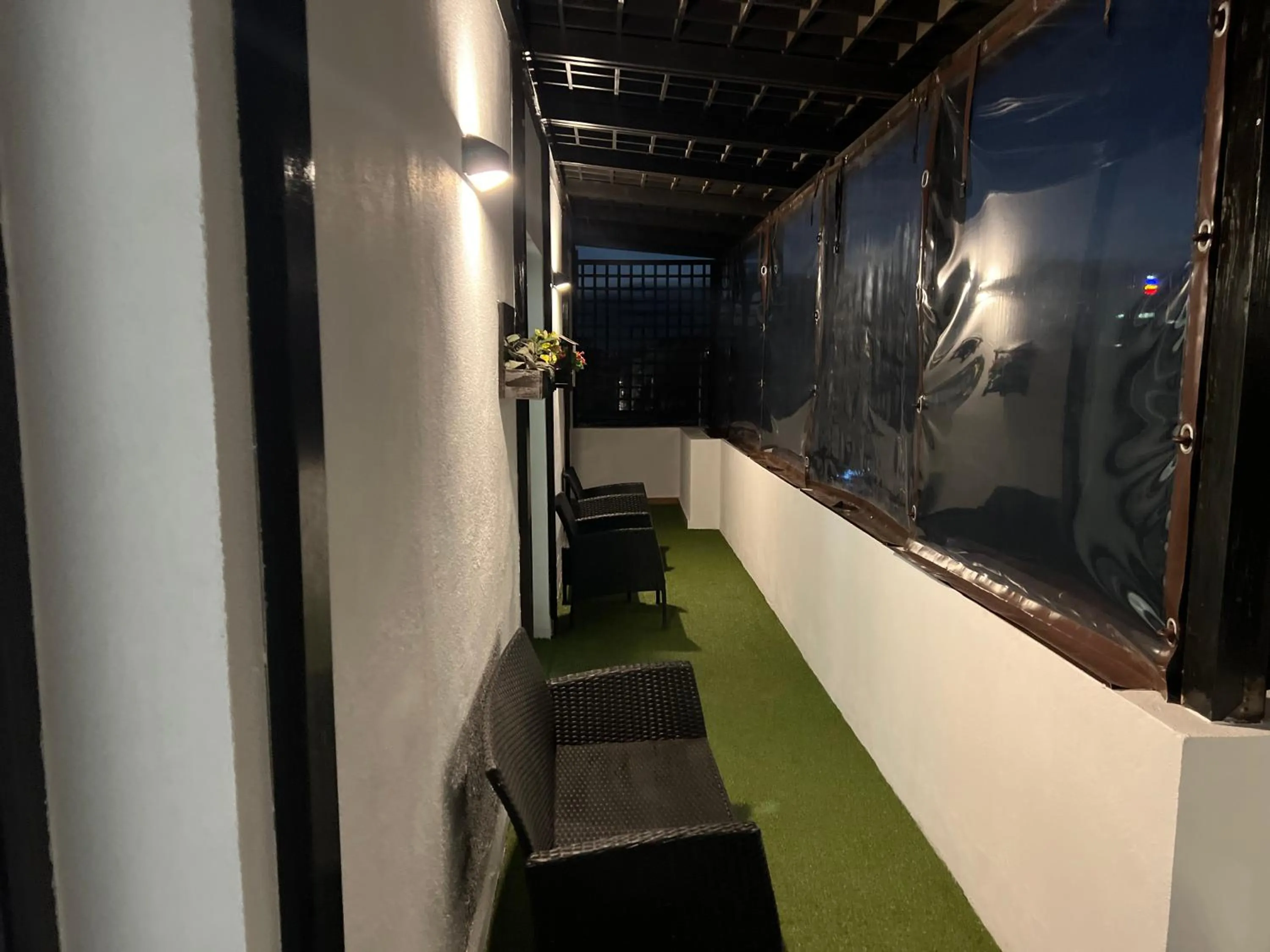 Seating area in AZZA Residence