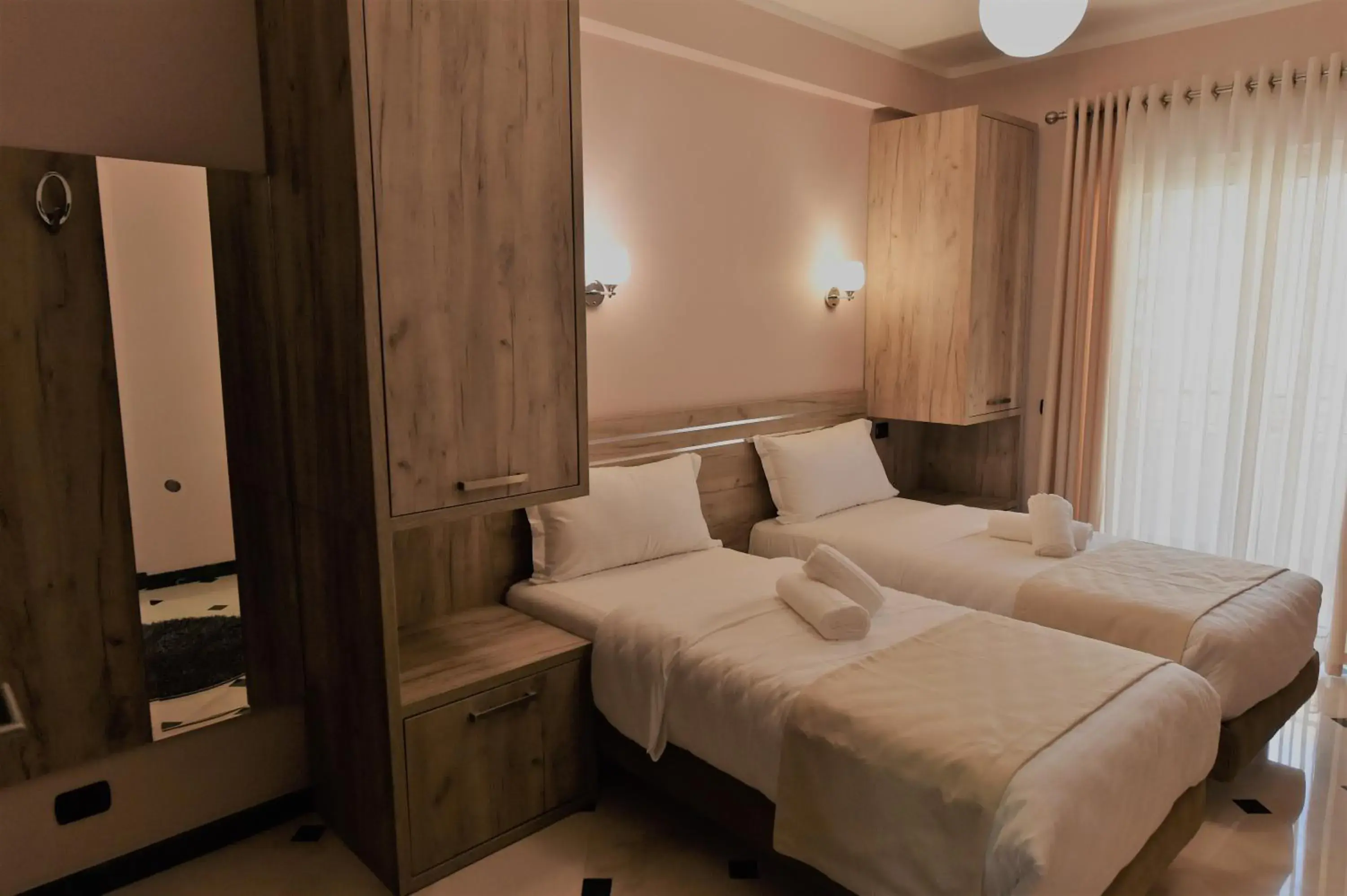 Twin Room with Balcony in Hotel Pandora Residence Twin Room with Balcony in Hotel Pandora Residence