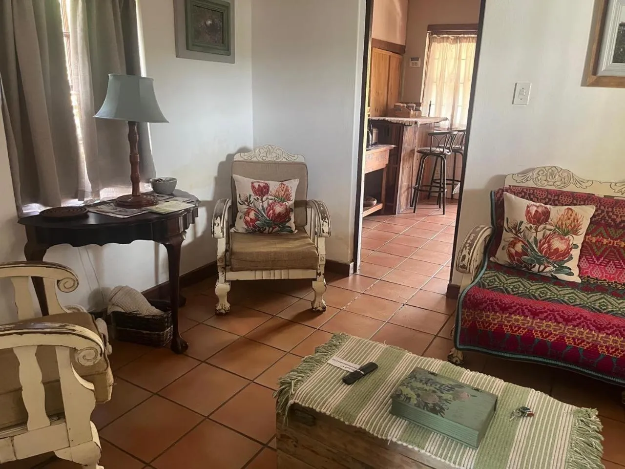 Living room, Bed in Aan de Bergen