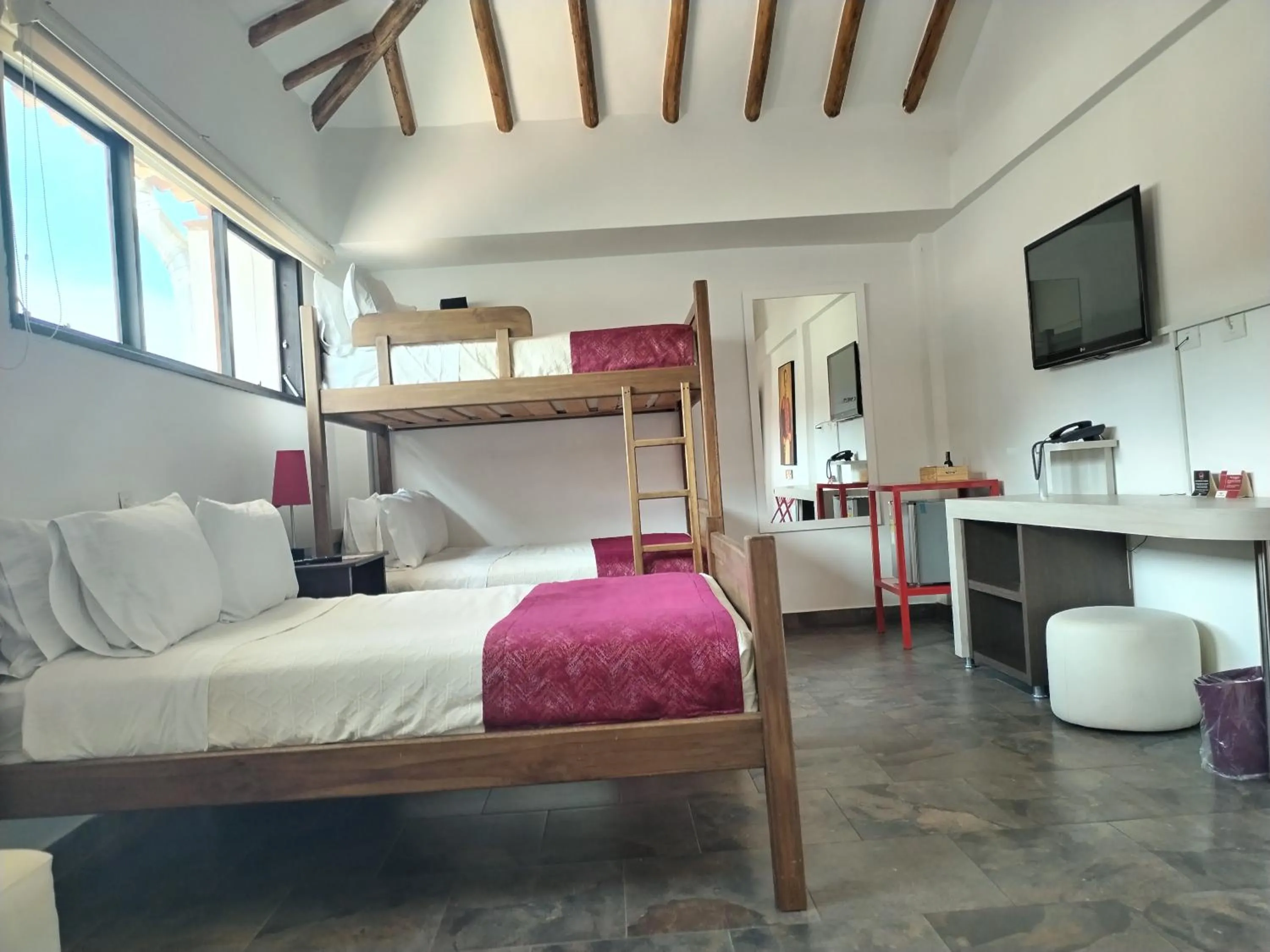 Bed in Hotel Capitan Ricaurte