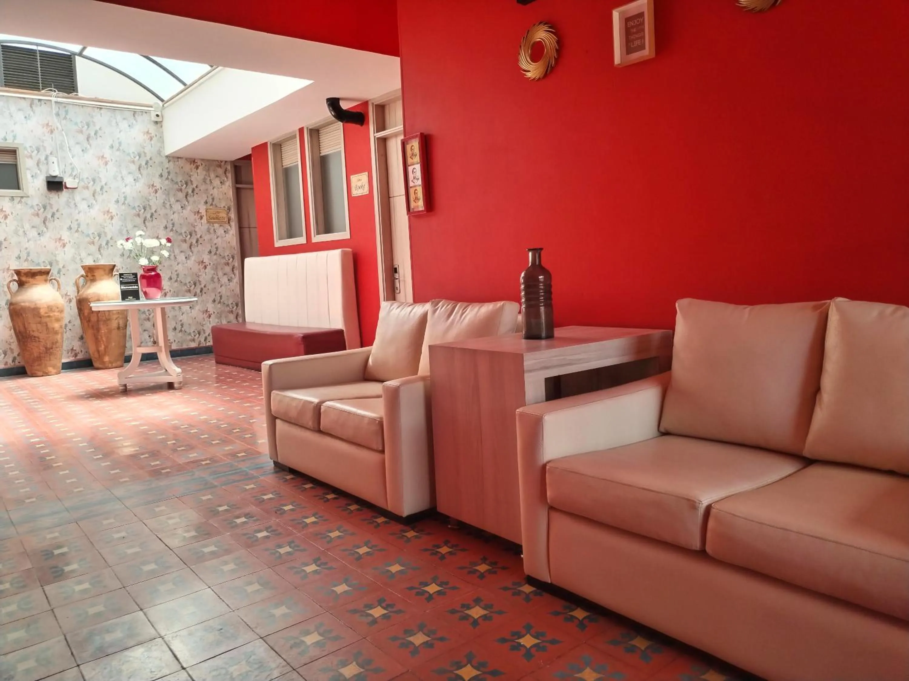 Living room in Hotel Capitan Ricaurte