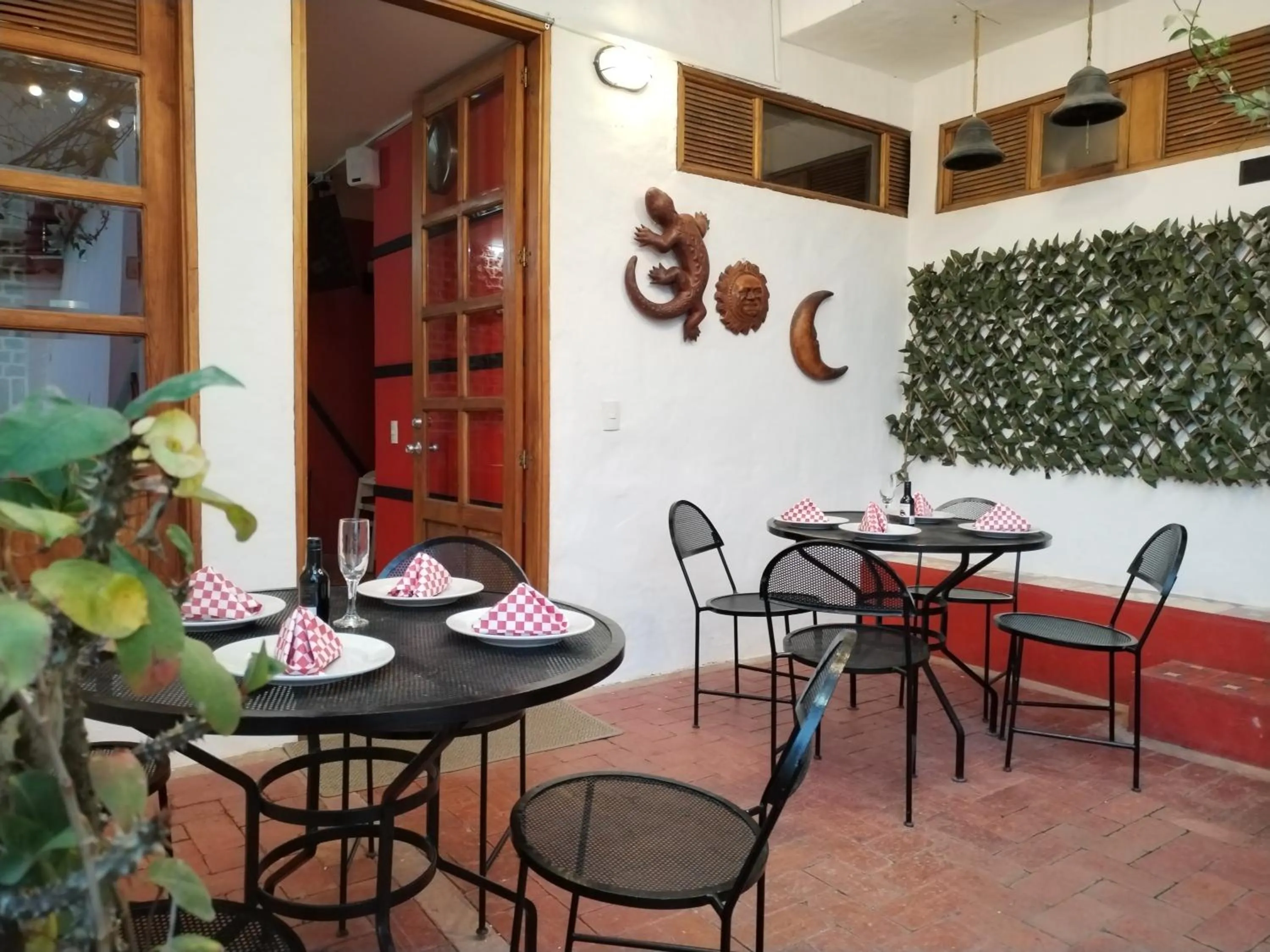 Seating area in Hotel Capitan Ricaurte