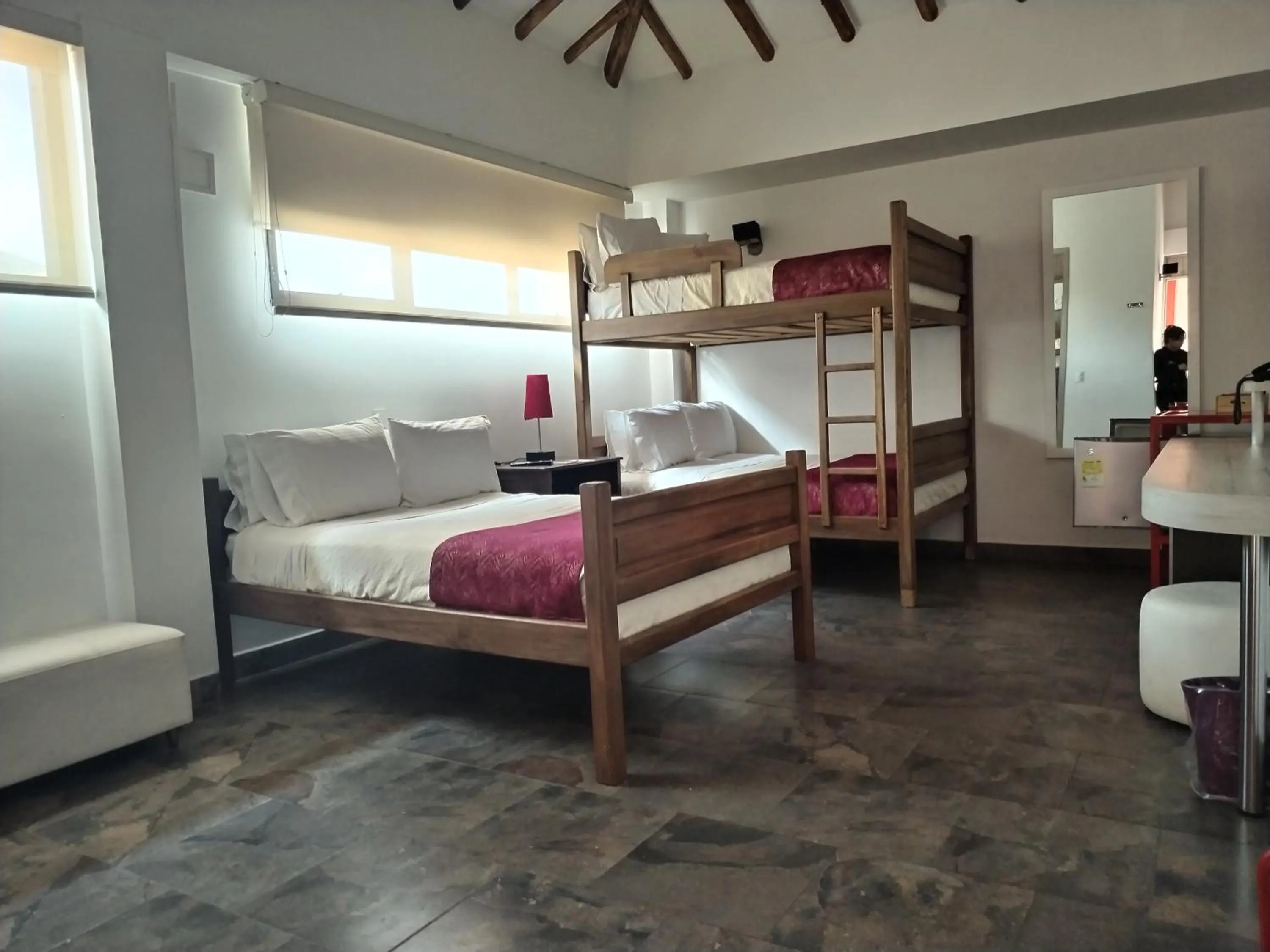 Decorative detail, Bed in Hotel Capitan Ricaurte