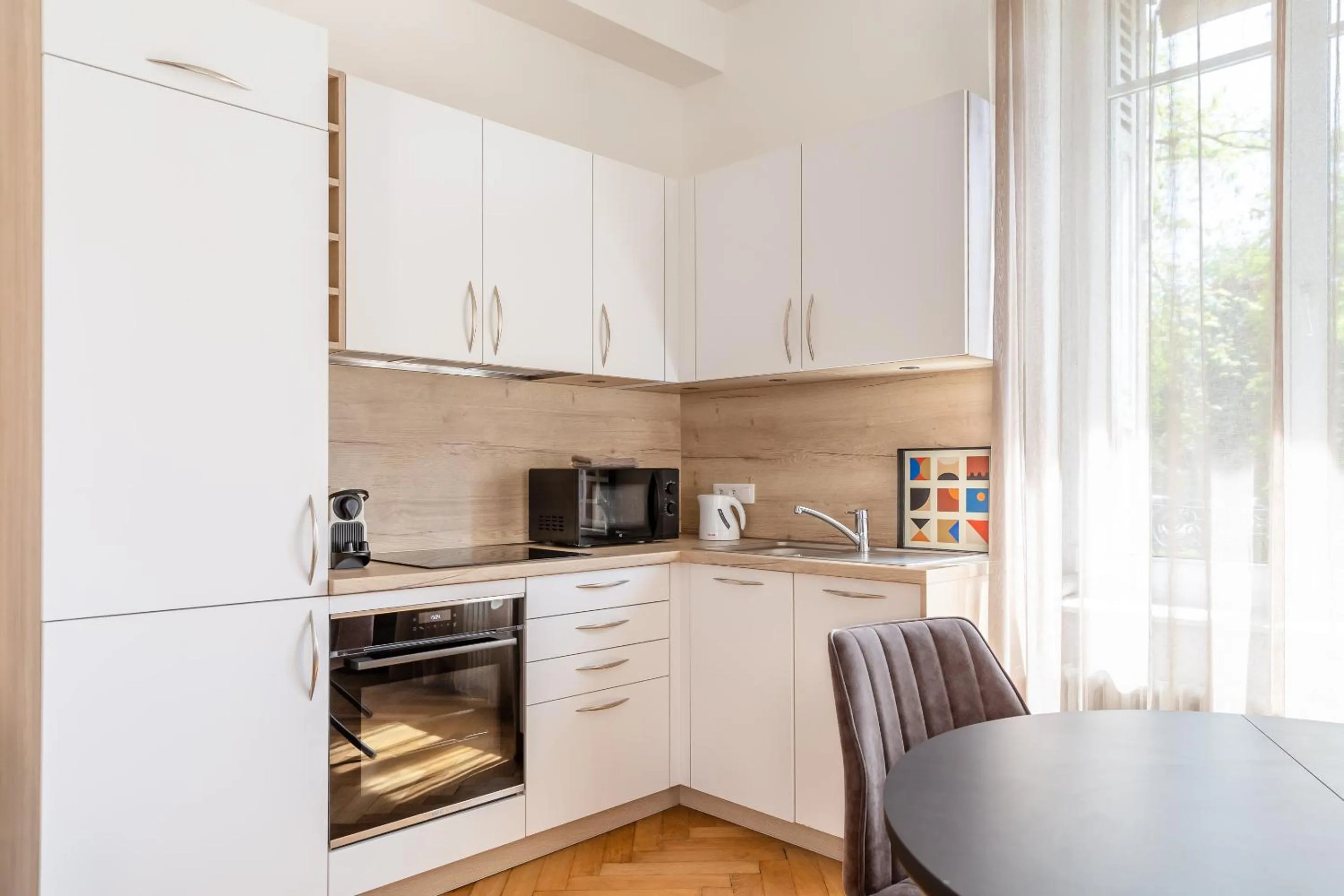 Kitchen or kitchenette in Appartement Luxueux Centre Ville