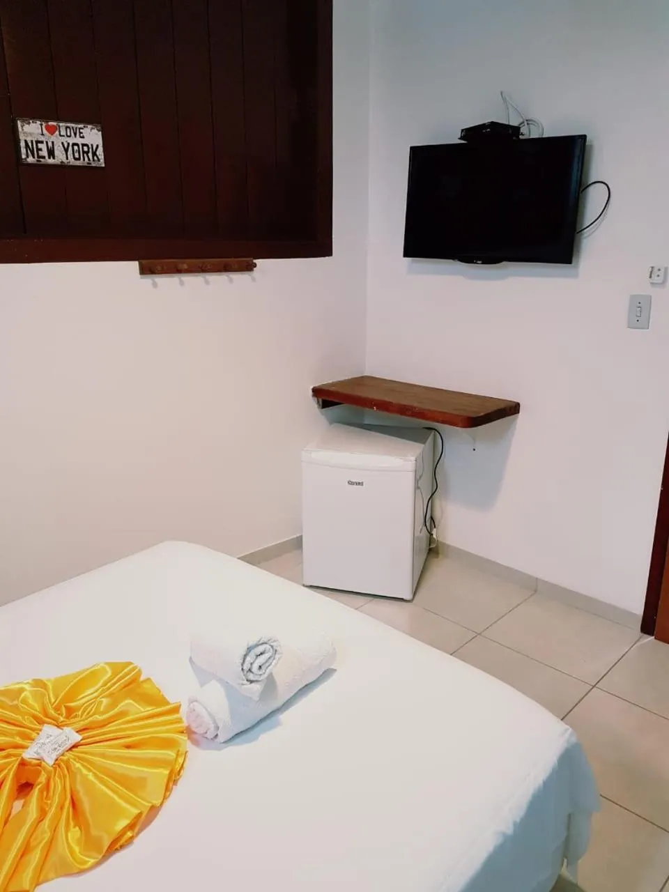 TV and multimedia, Bed in Hope Pousada