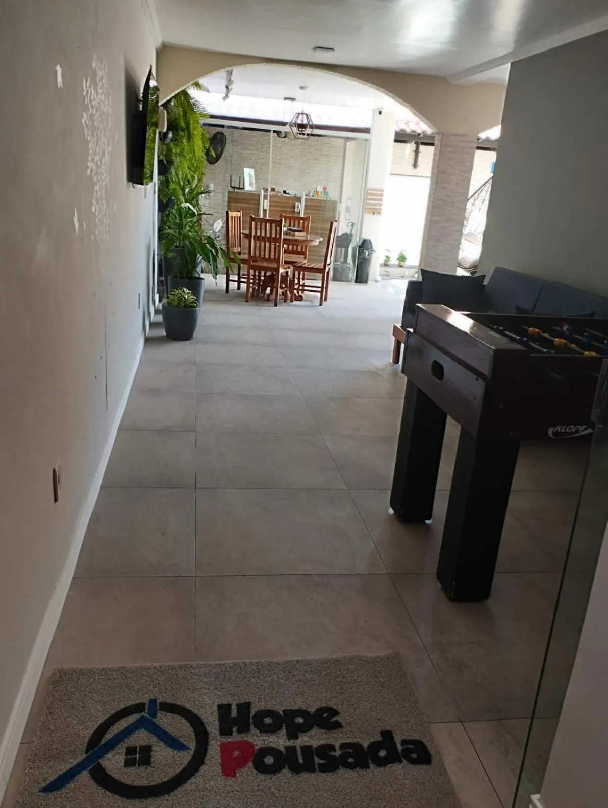 Game Room in Hope Pousada