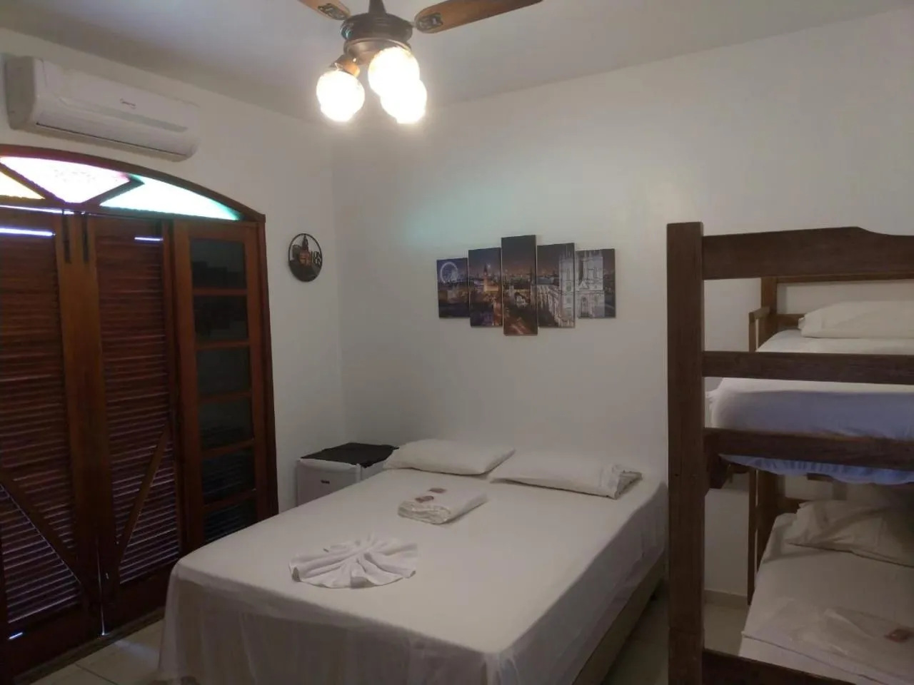 Bedroom, Bed in Hope Pousada