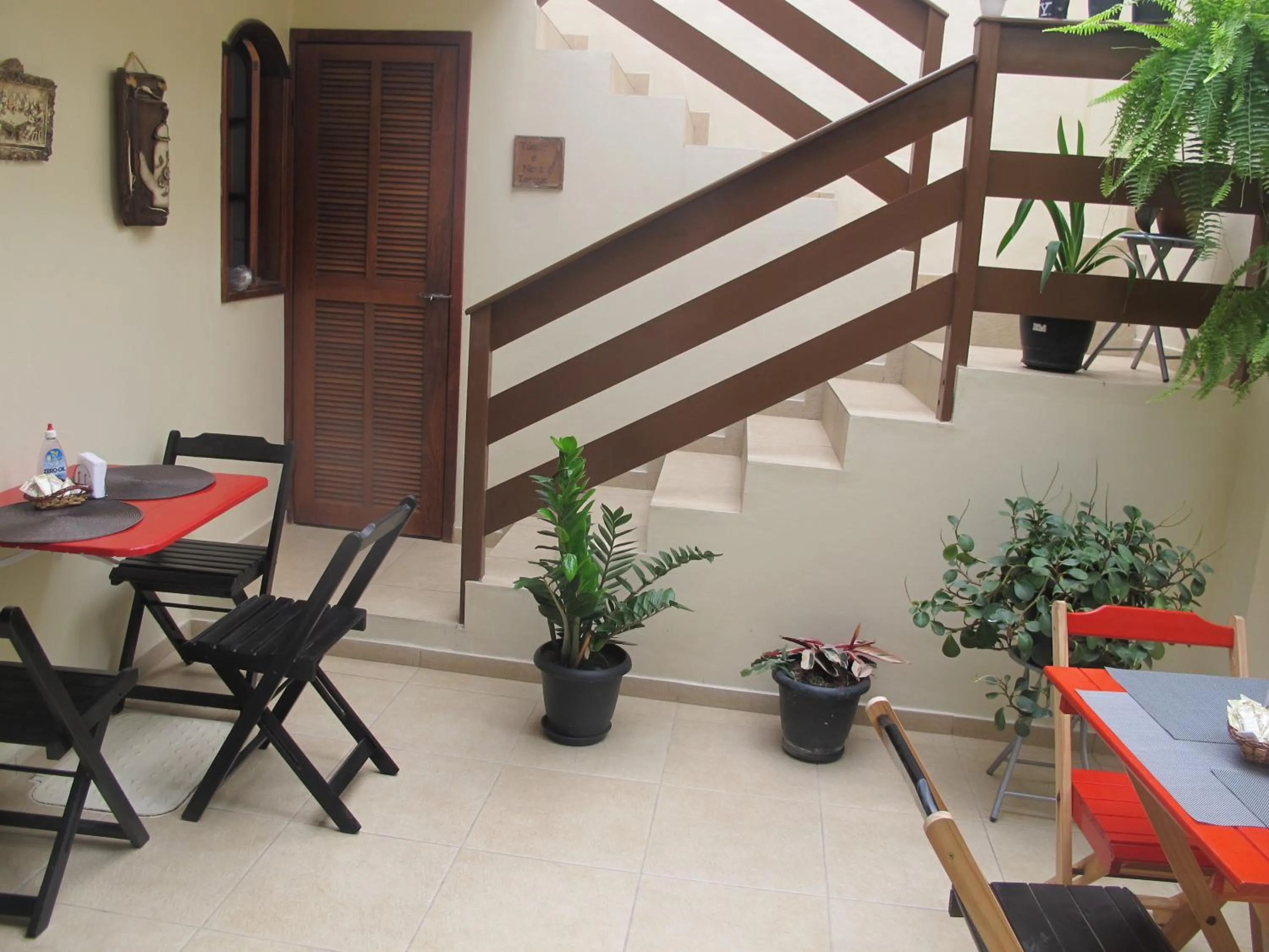 Garden view in Hope Pousada