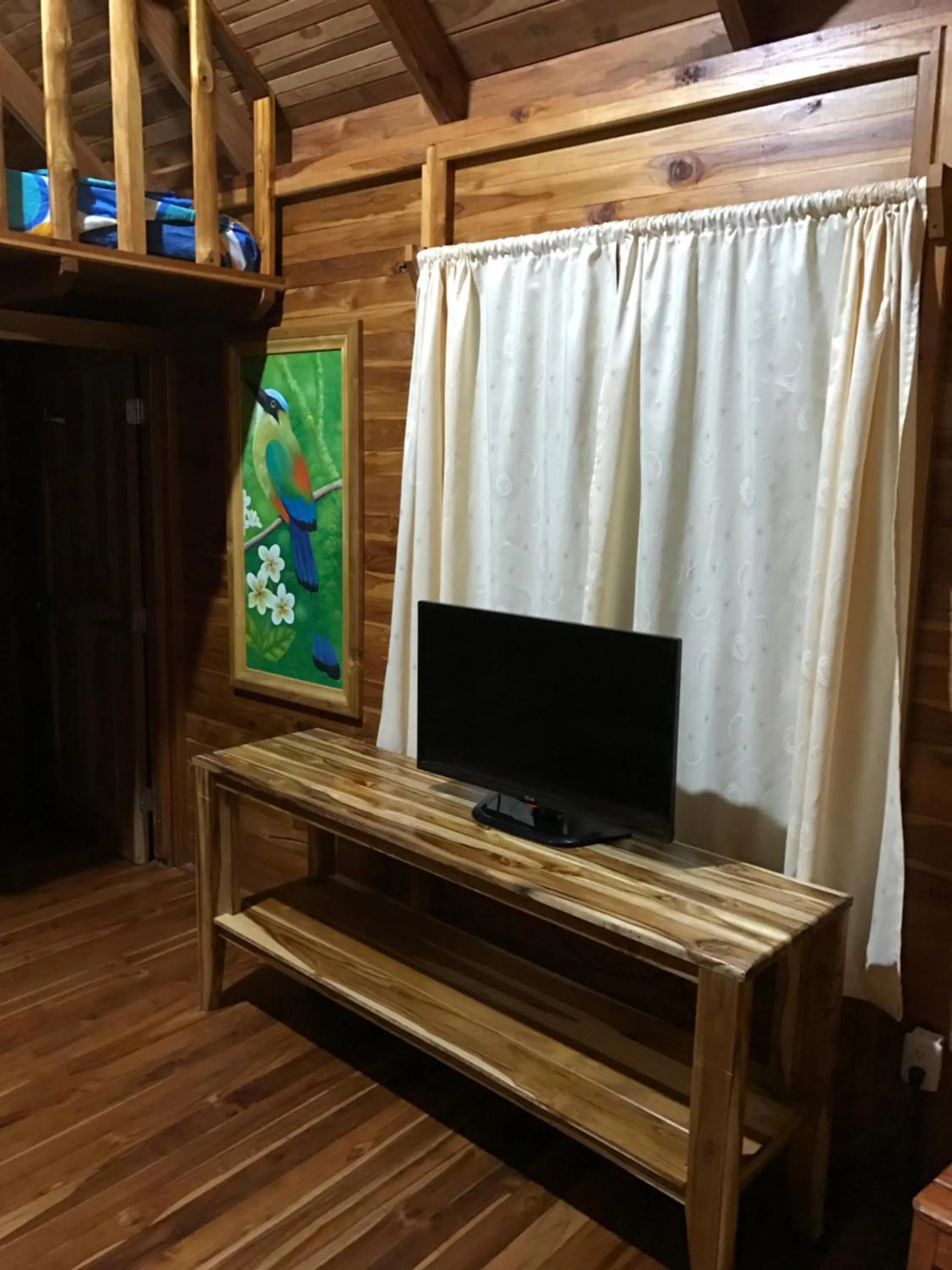 TV and multimedia in Hotel Cabañas La Teca