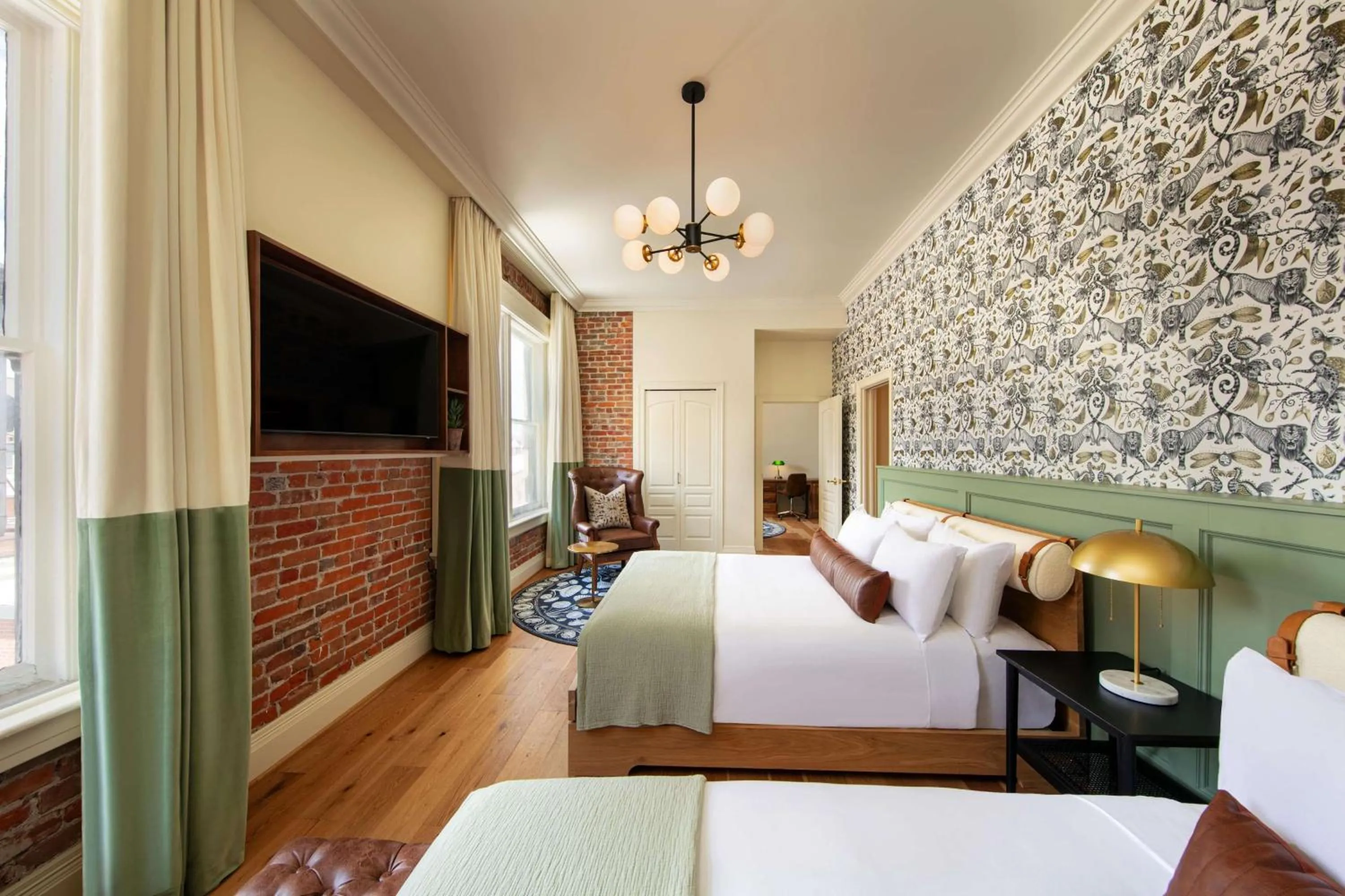 Photo of the whole room, Bed in The Mining Exchange