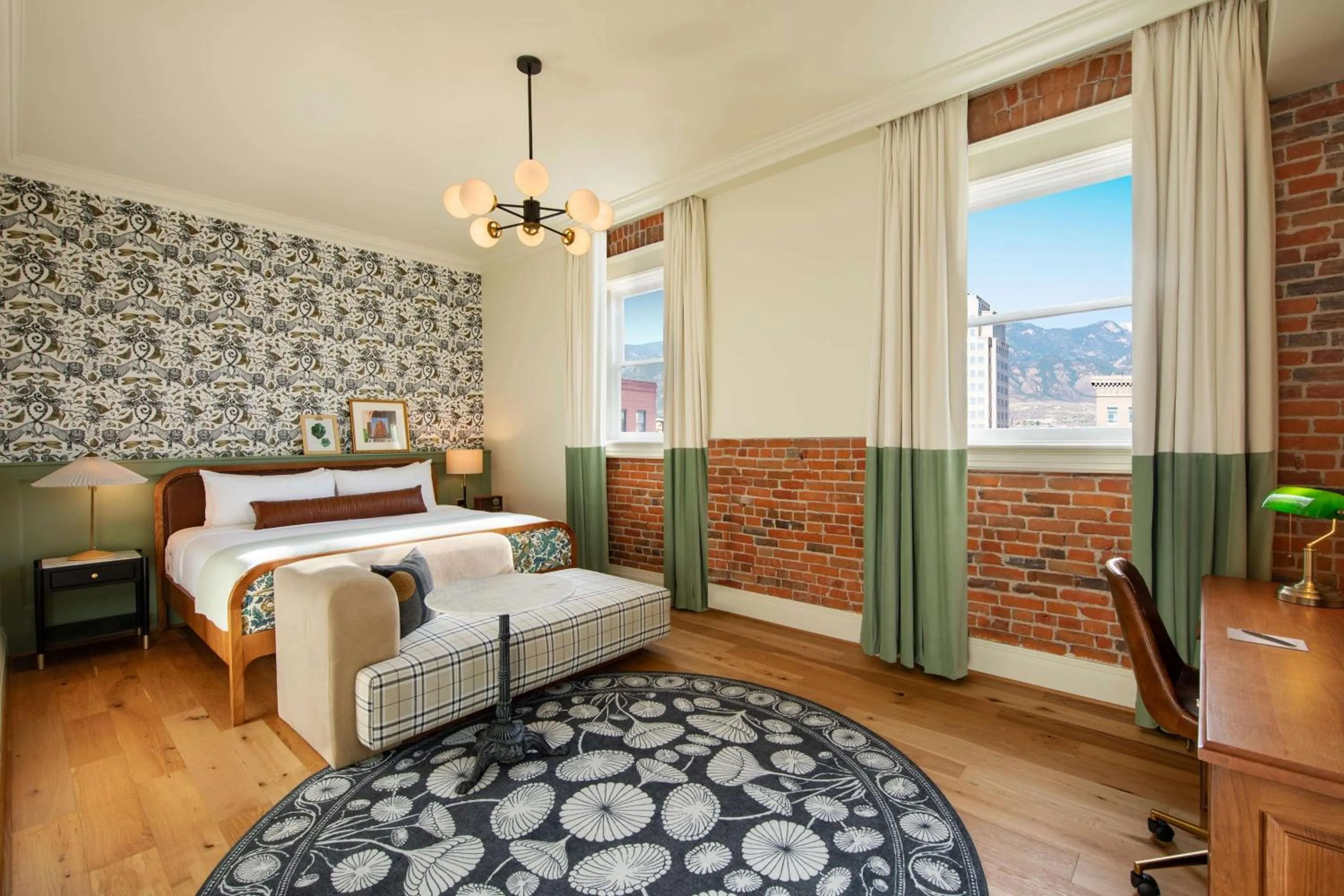 Photo of the whole room, Bed in The Mining Exchange