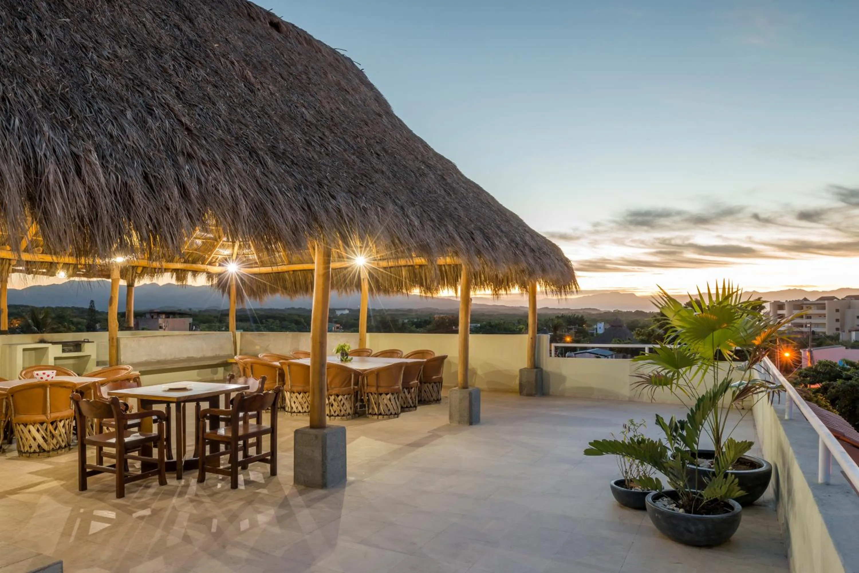 Balcony/Terrace in Punto Mita Eco Surf Suites & Café
