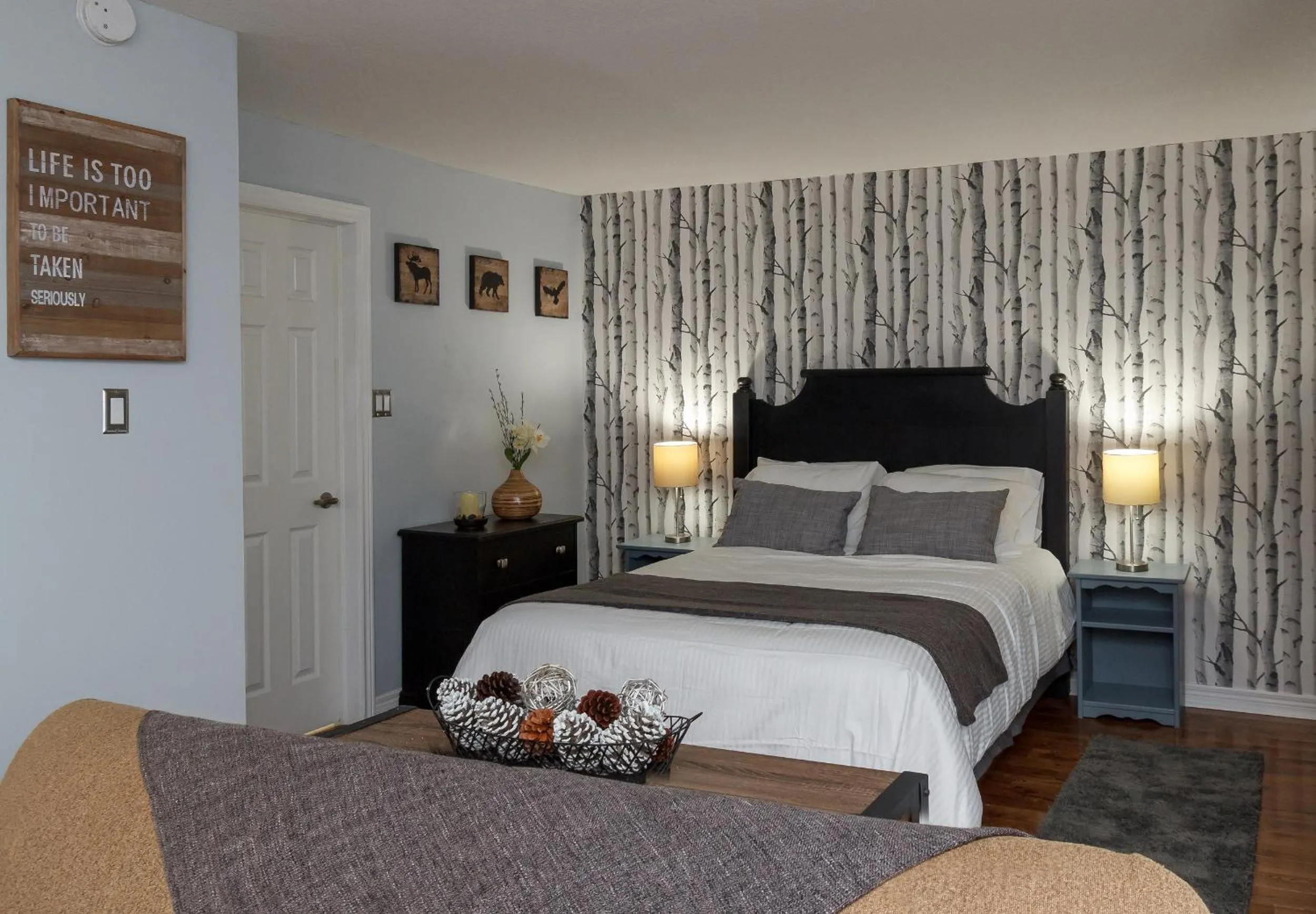 Bedroom, Bed in Mountain Side Studio at The Blue Mountains