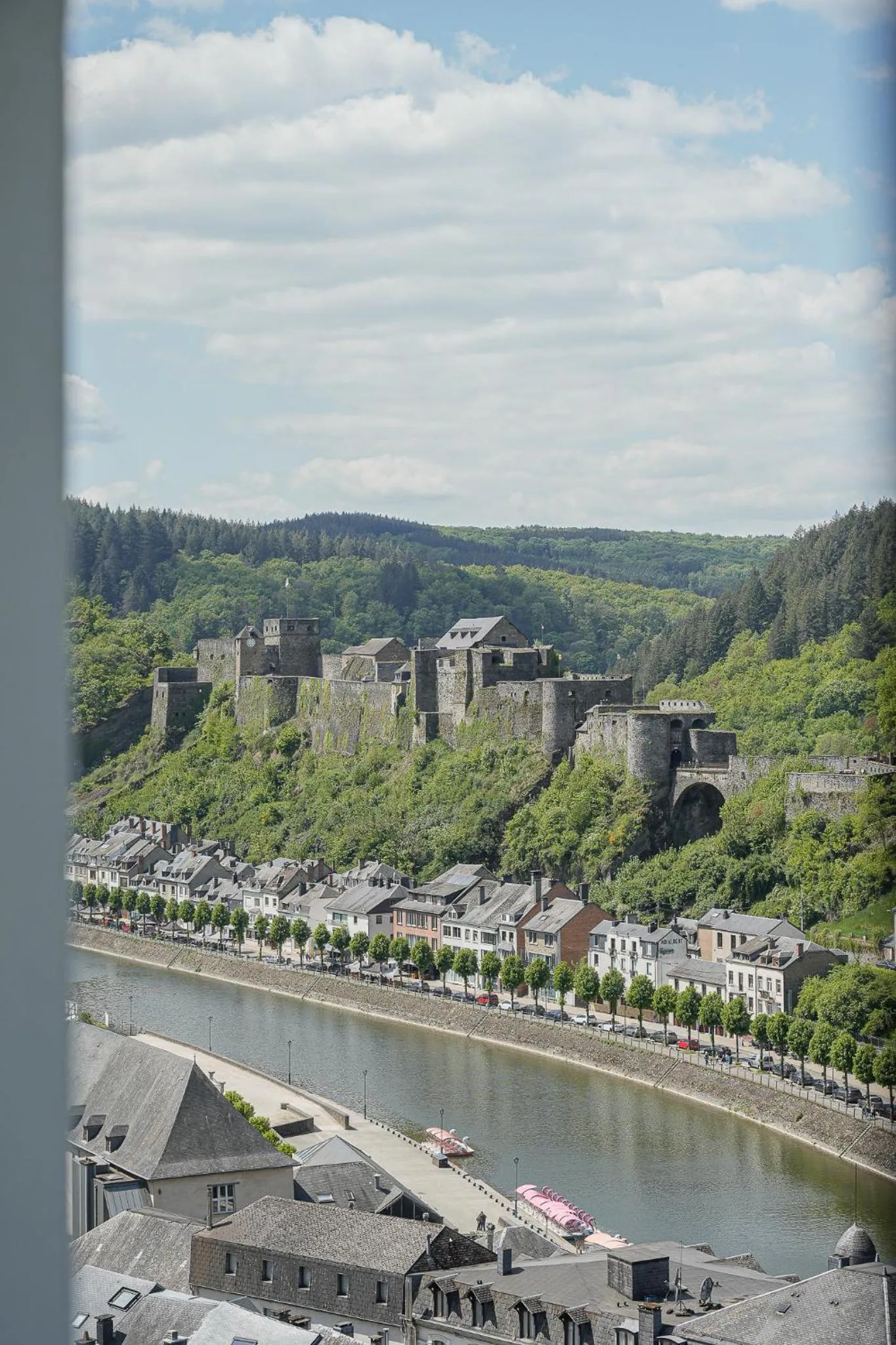 View (from property/room) in Hôtel Panorama - Vue exceptionnelle sur la Semois