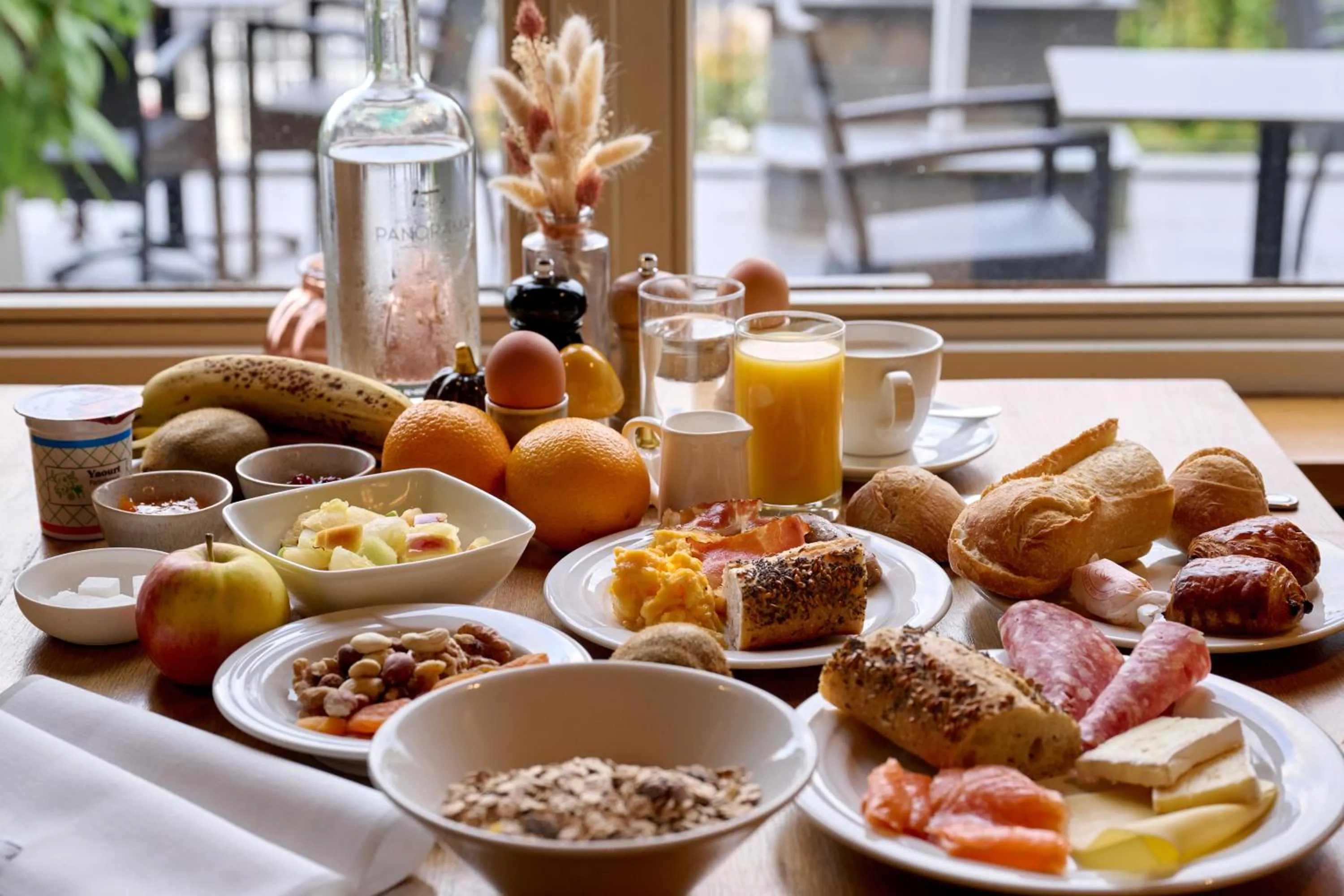 Breakfast in Hôtel Panorama - Vue exceptionnelle sur la Semois