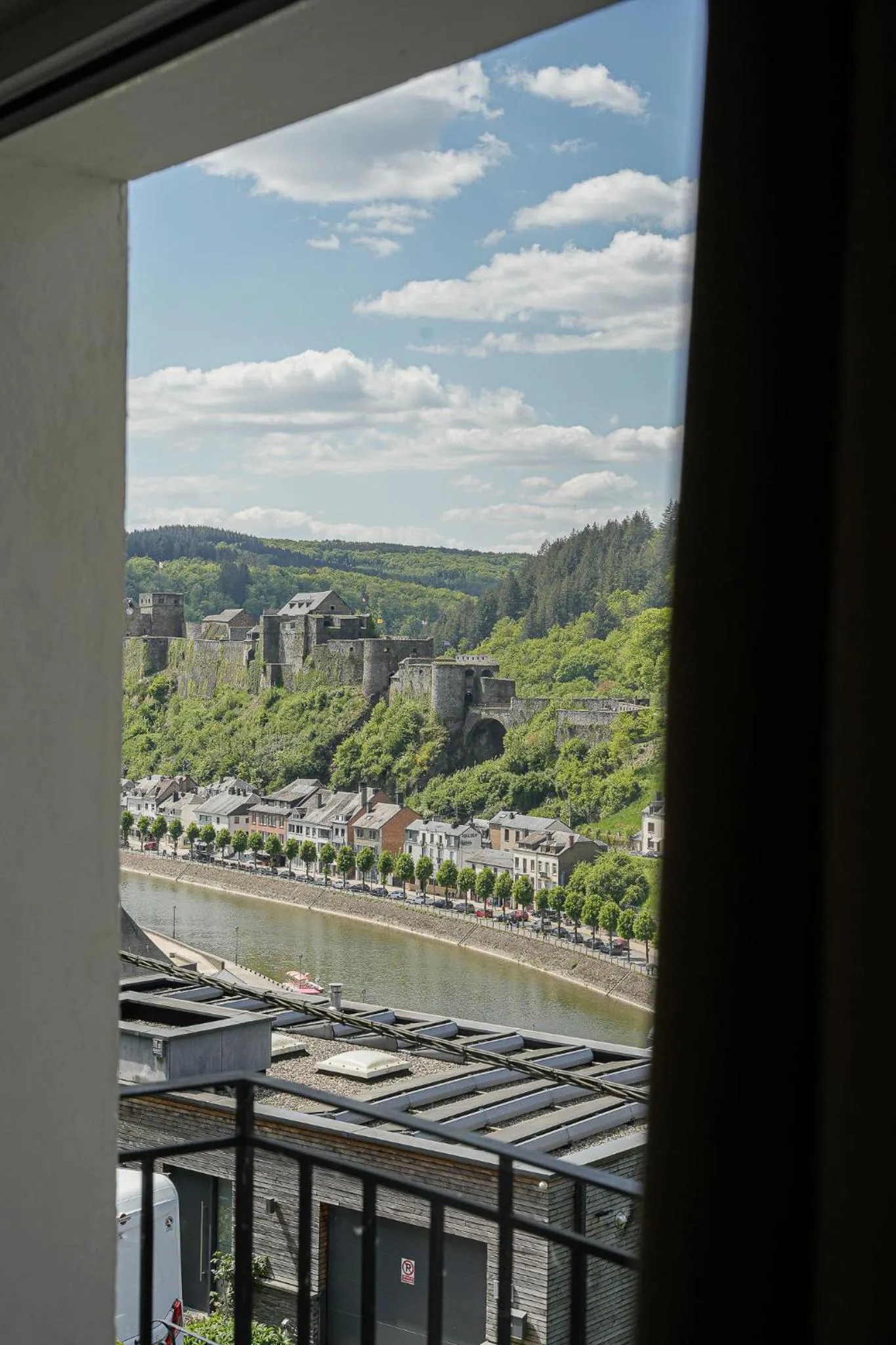 City view in Hôtel Panorama - Vue exceptionnelle sur la Semois