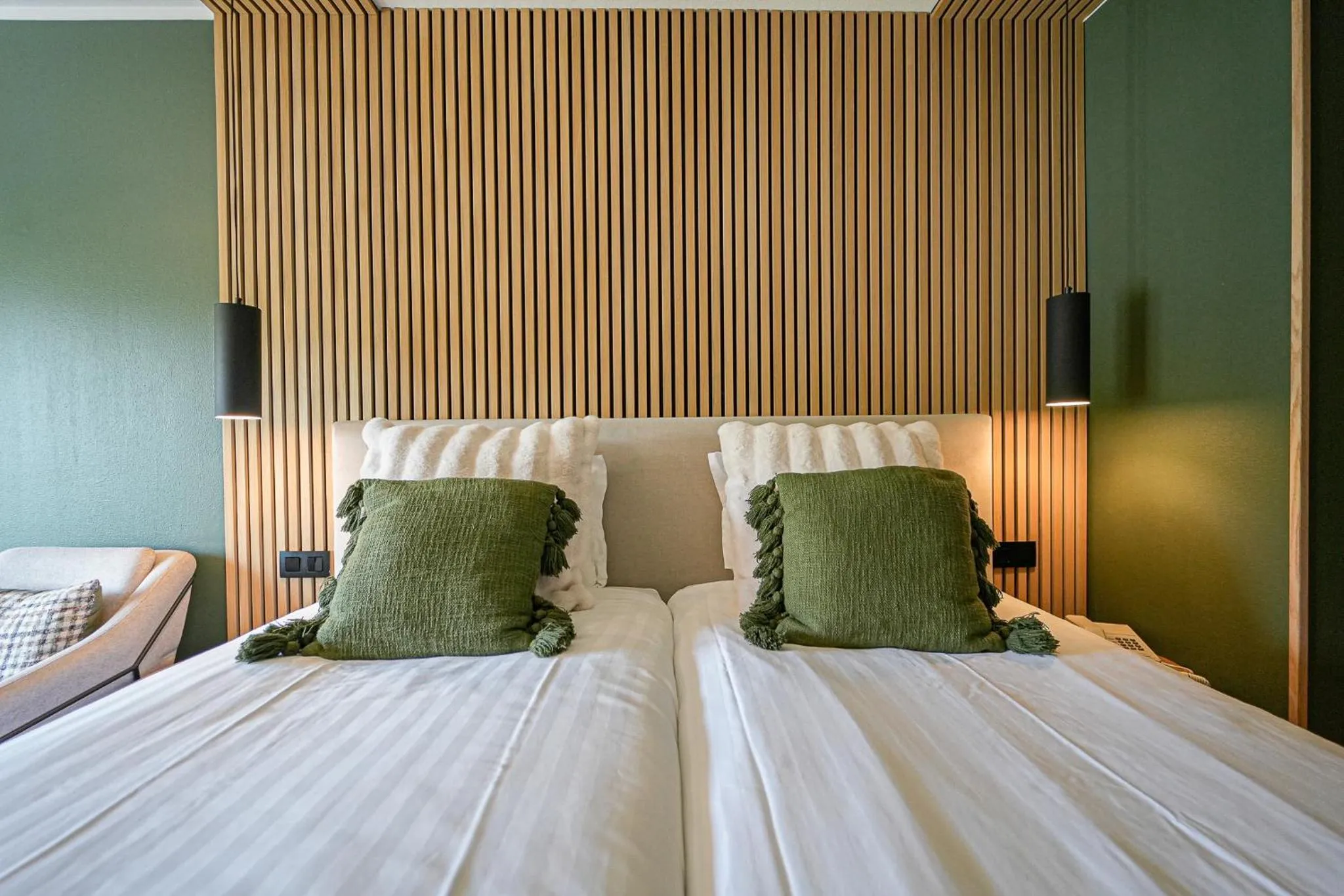 Bed in Hôtel Panorama - Vue exceptionnelle sur la Semois