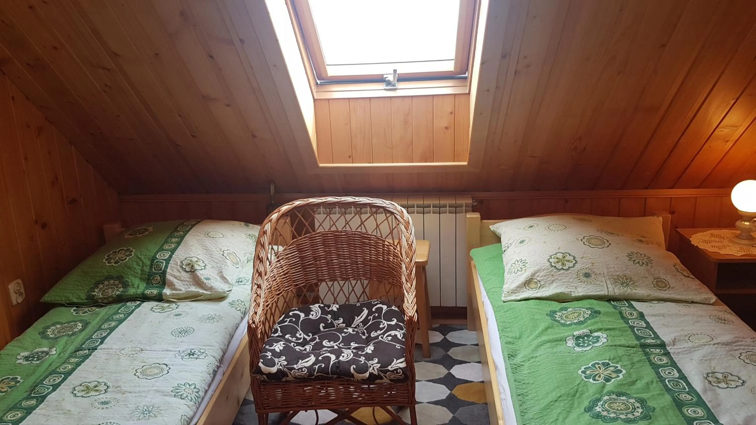 Bed in Pokoje Gościnne u Cześka