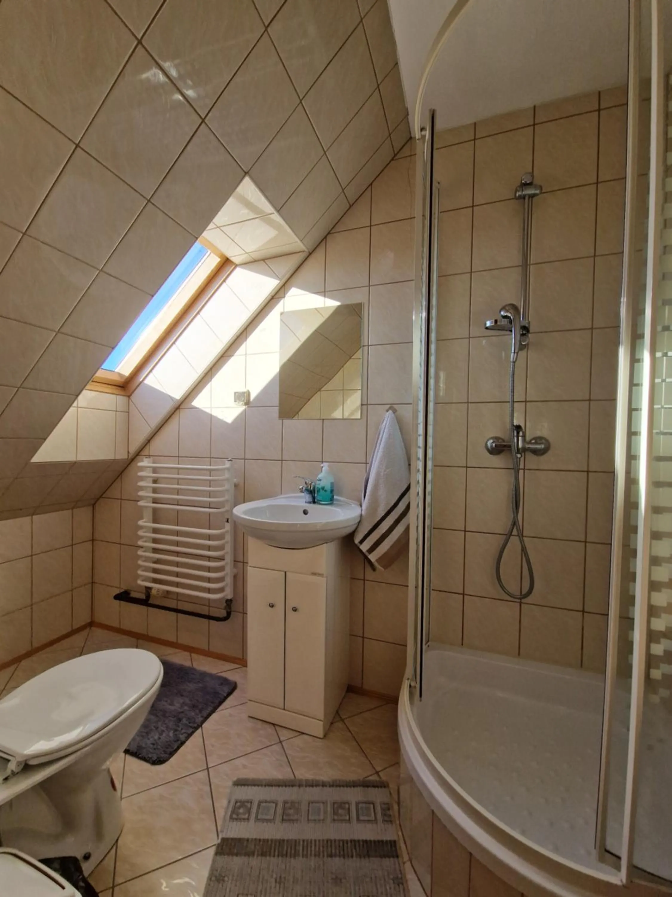 Shower in Pokoje Gościnne u Cześka