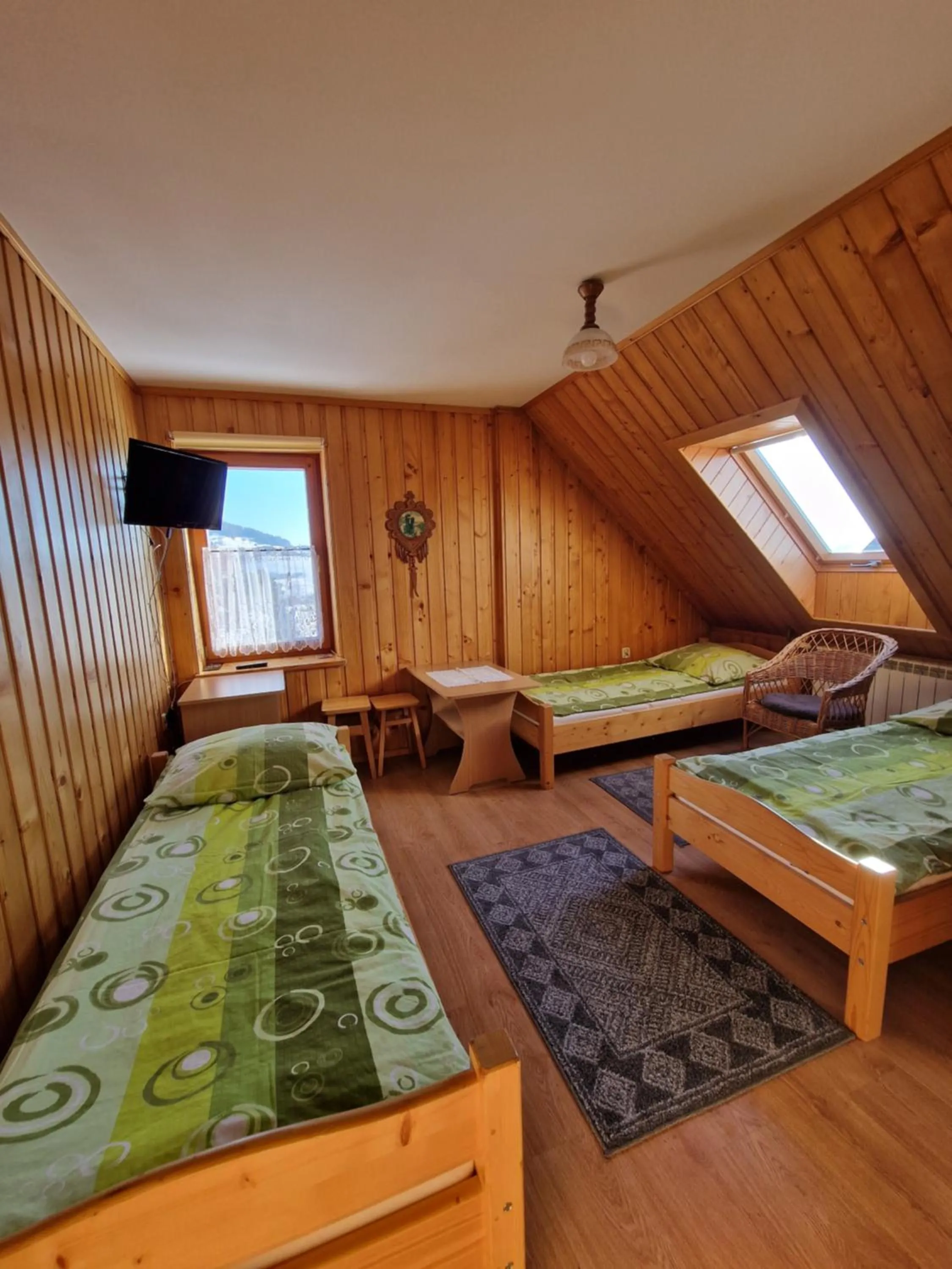 Bed in Pokoje Gościnne u Cześka