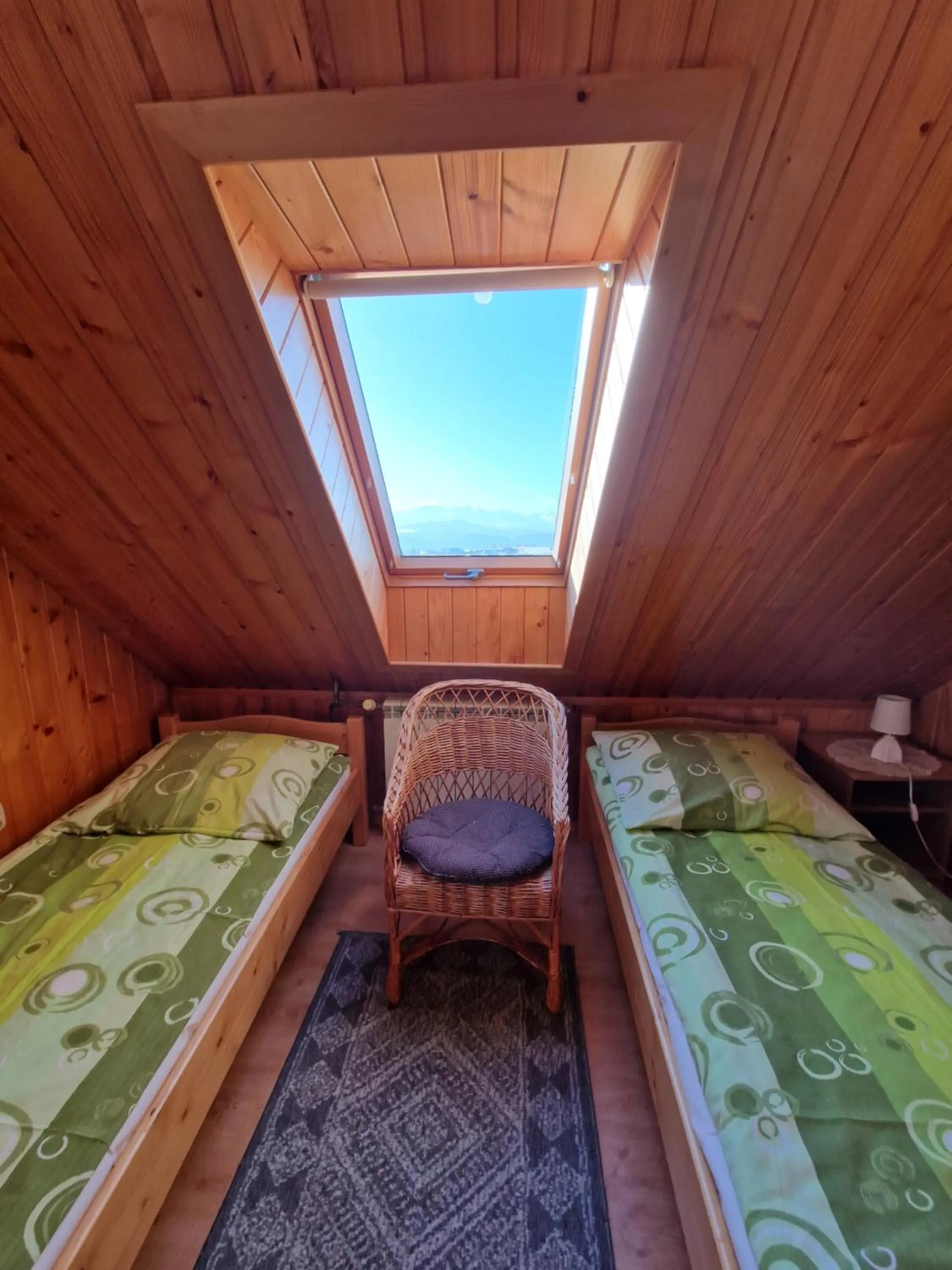 Bed in Pokoje Gościnne u Cześka