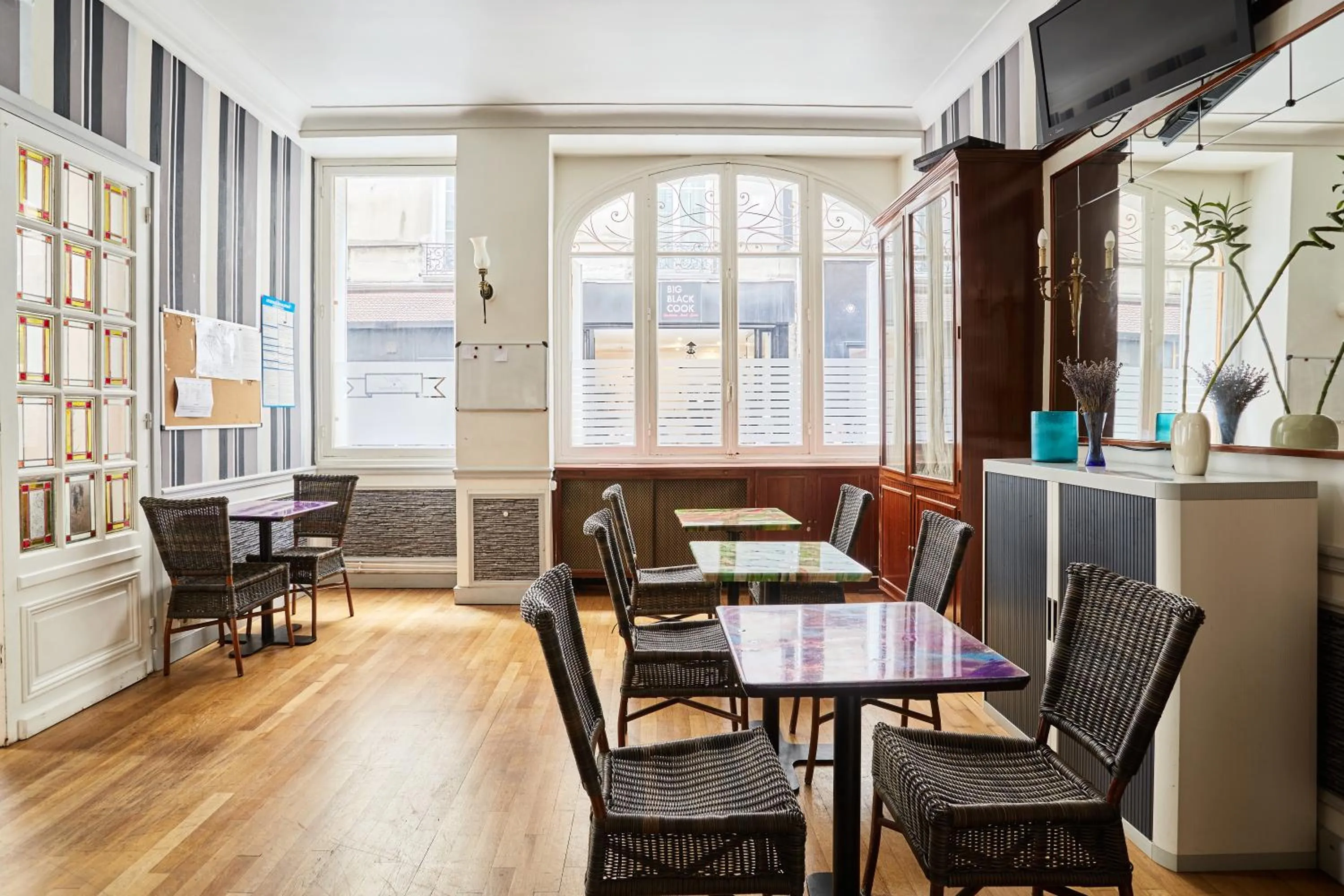Living room in Hôtel Tiquetonne