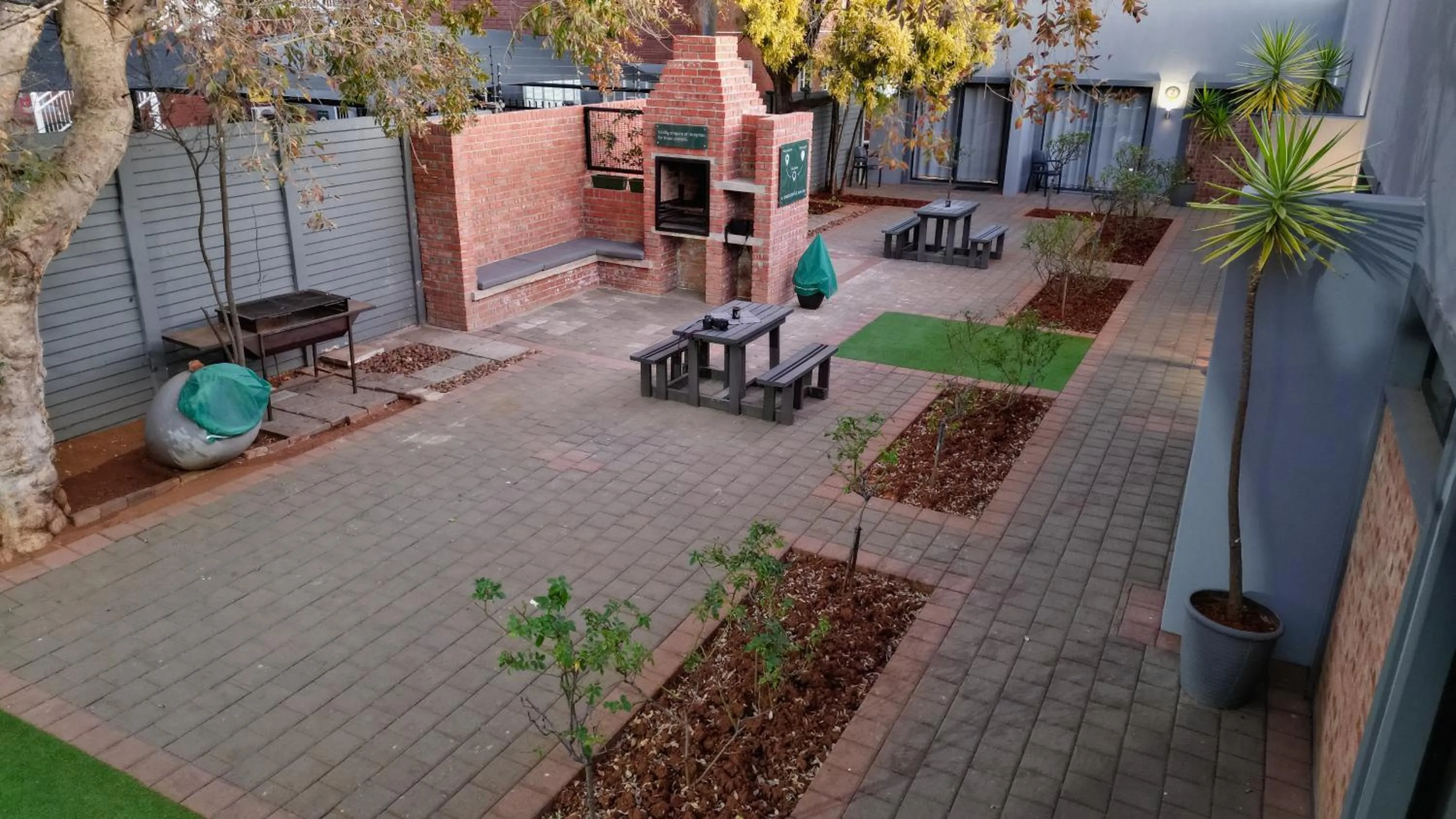 Garden in Telos at Reitz