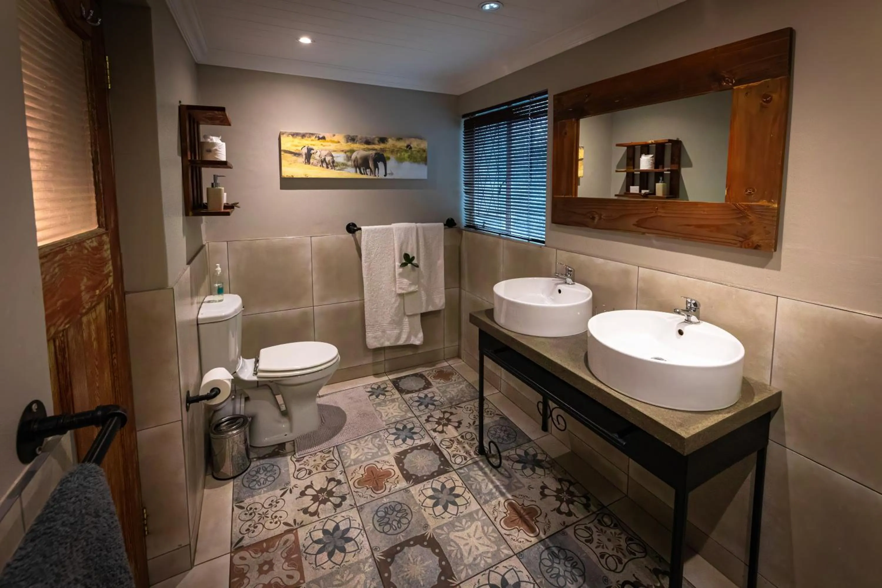 Toilet in Telos at Reitz