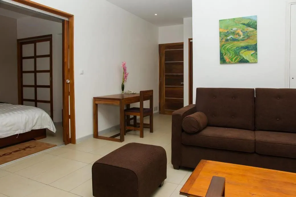 Photo of the whole room, Bed in Plumeria Hotel