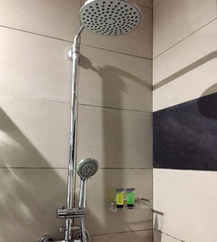 Shower in Plumeria Hotel
