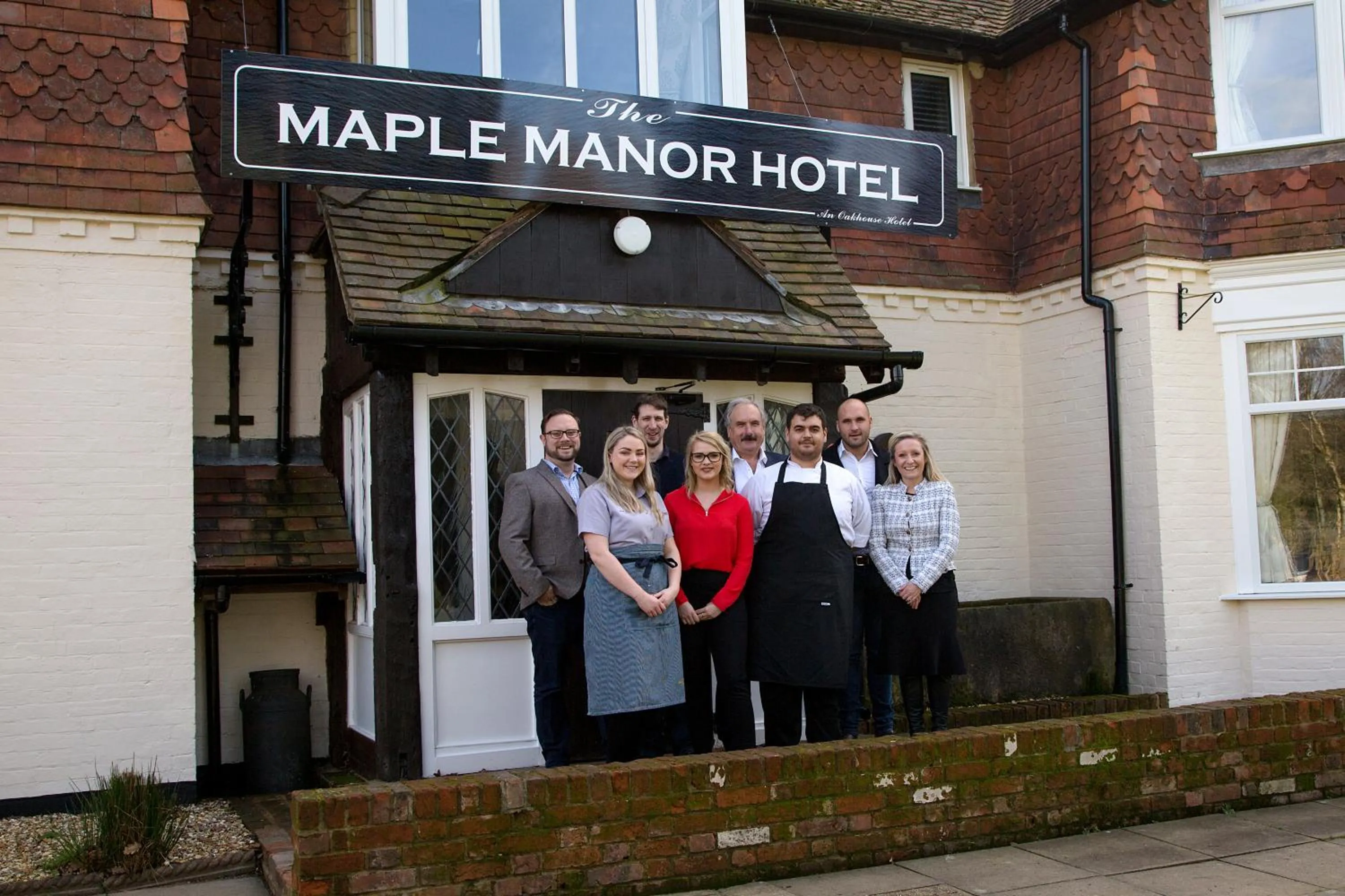Staff in The Maple Manor Hotel