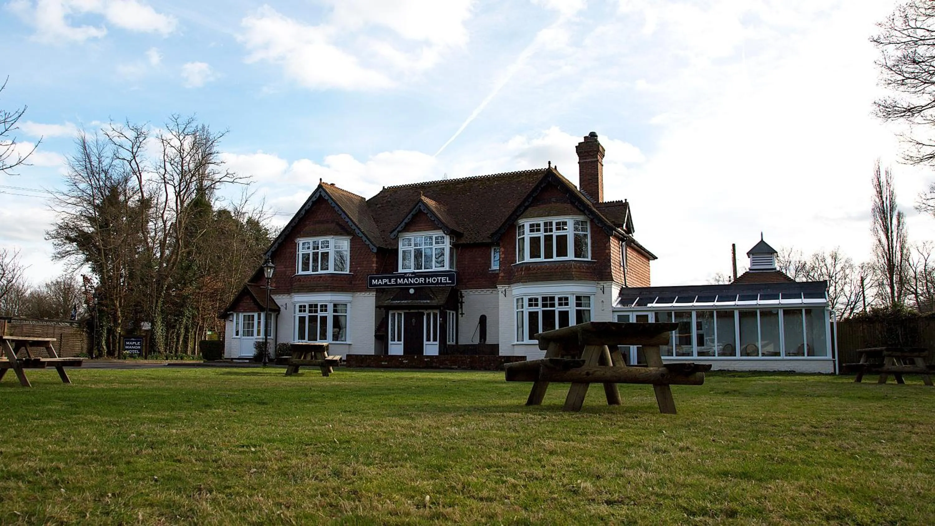 Property building in The Maple Manor Hotel