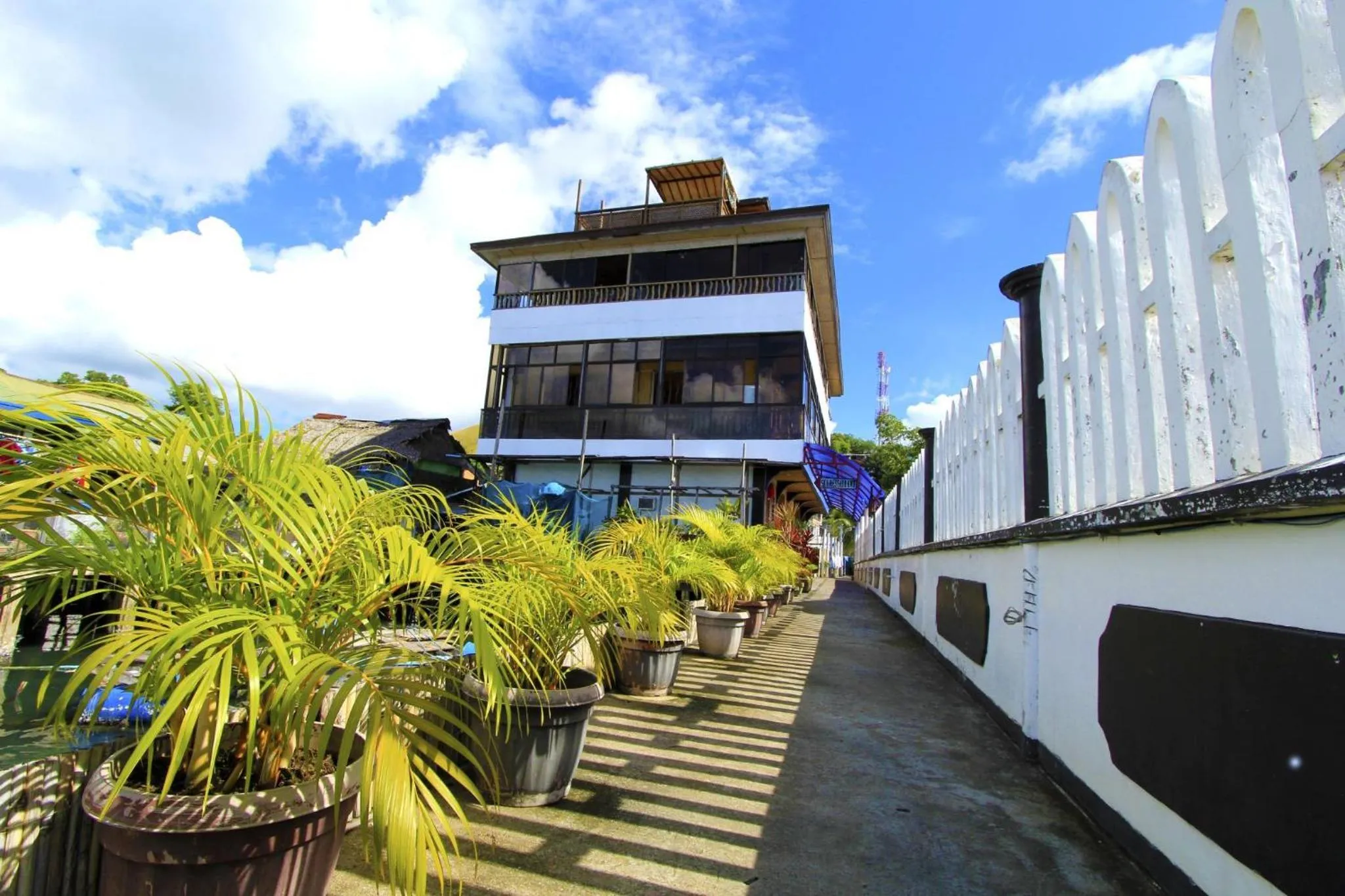 Property building in RedDoorz at Amphibi-ko Resort Palawan