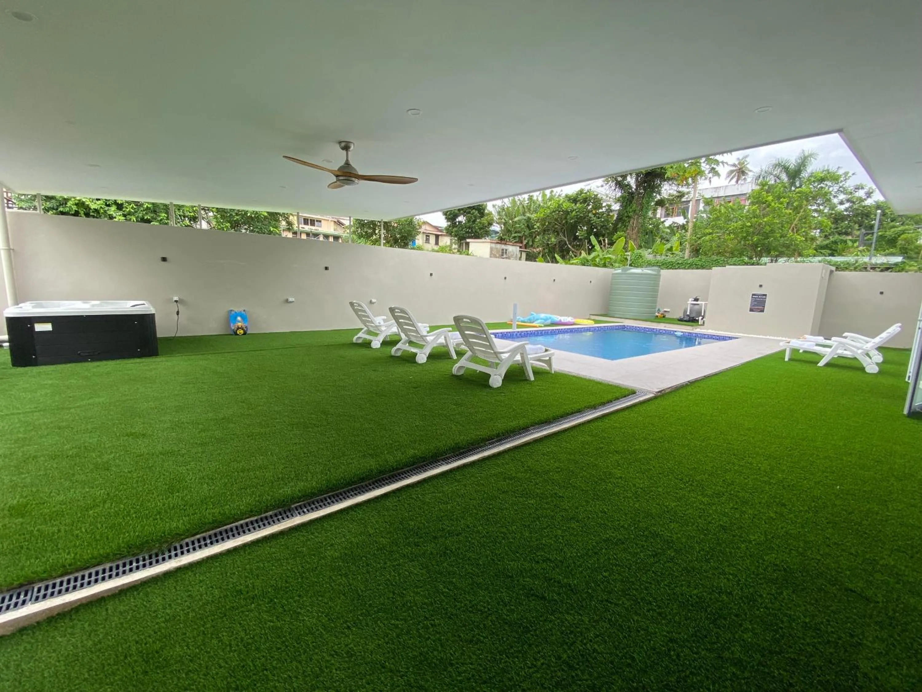 Pool view in Island Accommodation Suva Premier Hospitality