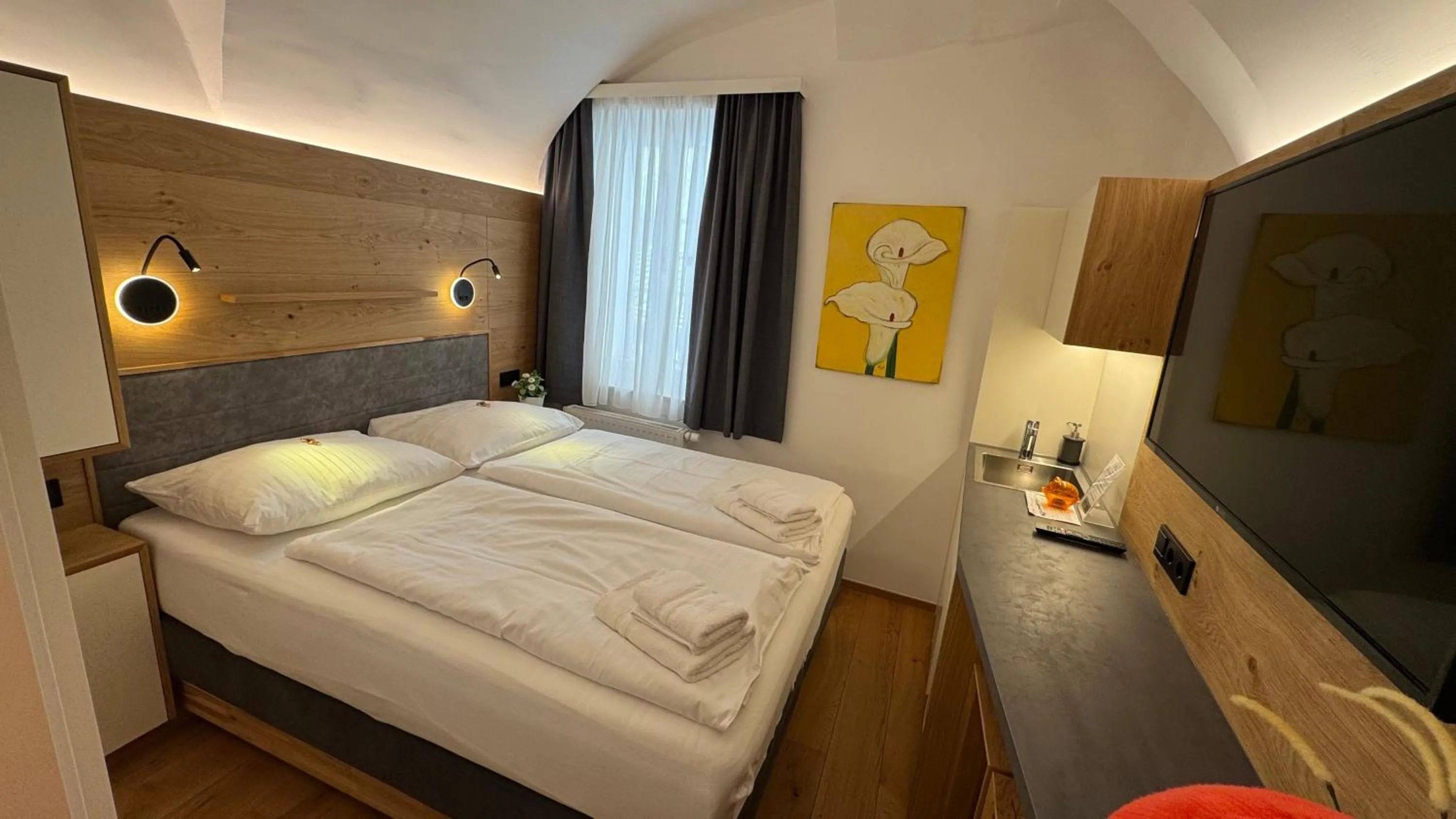 Double Room with Private Bathroom in Guesthouse Mozart - Apartment House