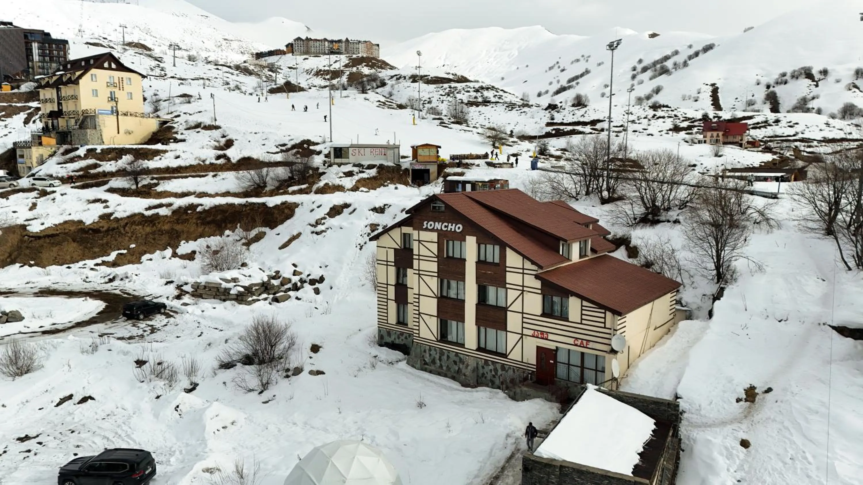 Property building in Soncho Gudauri