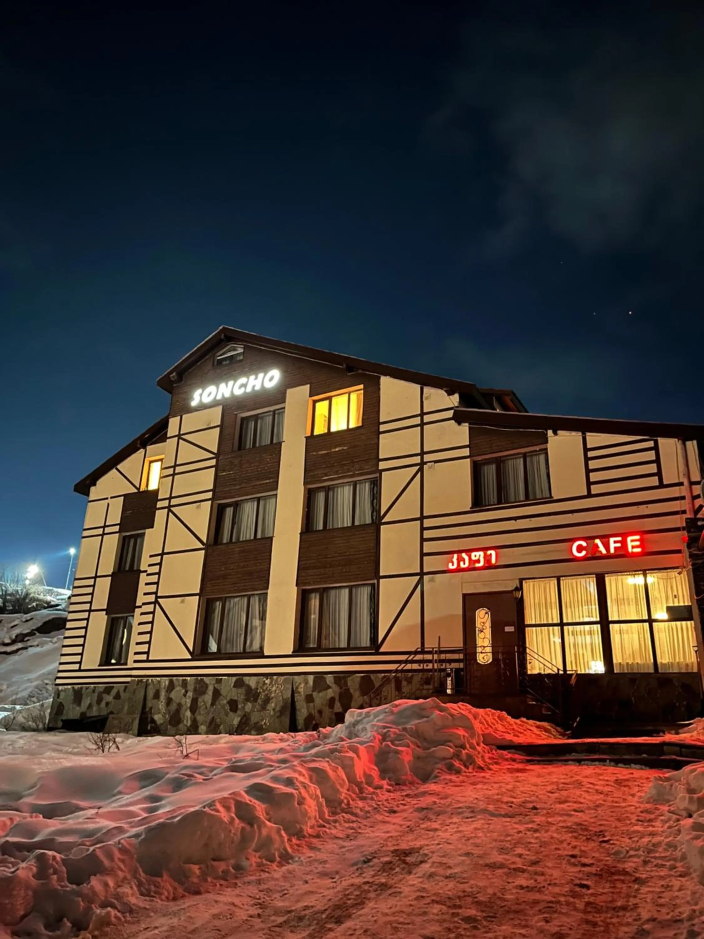 Property building in Soncho Gudauri