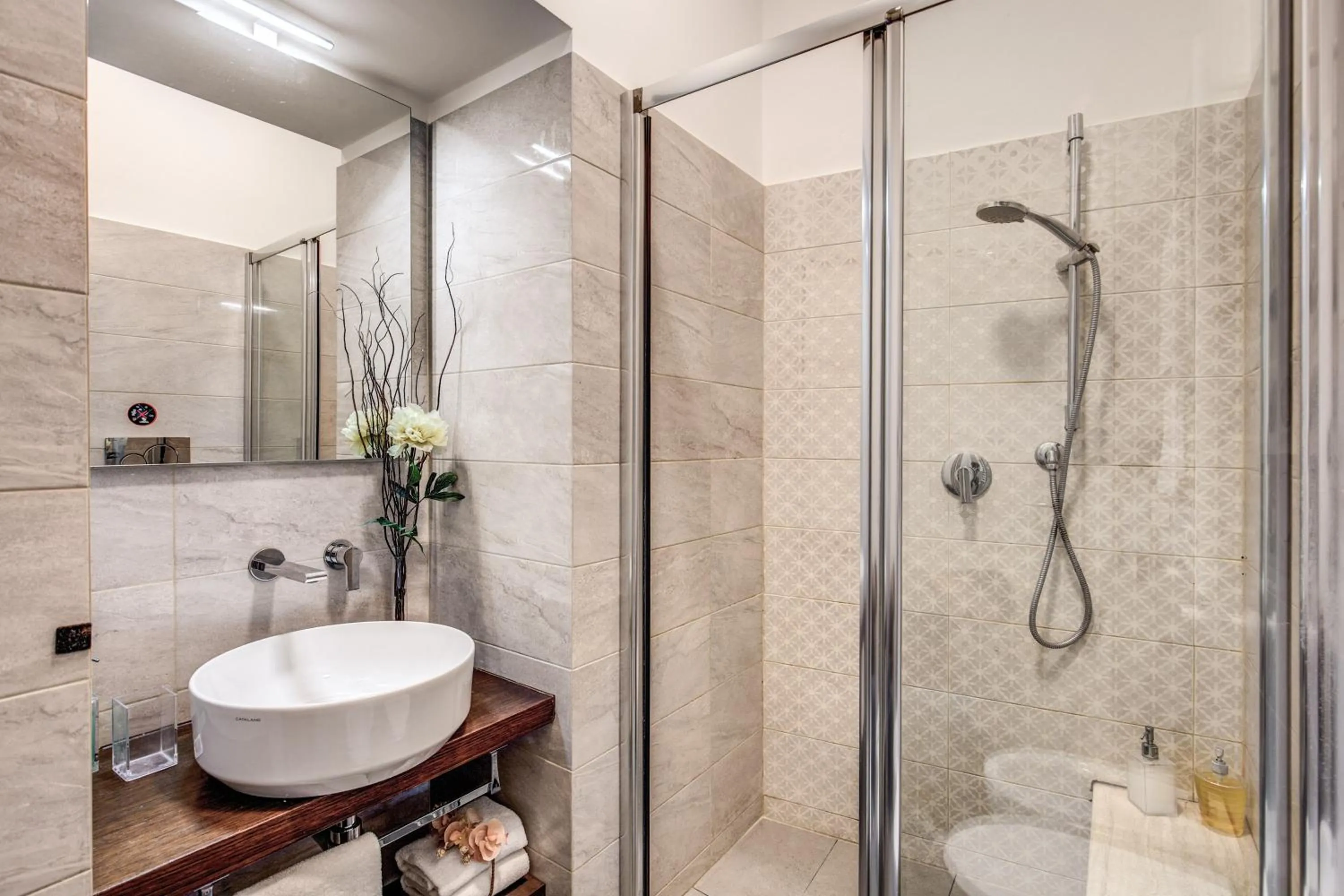 Bathroom in Approdo Ripetta