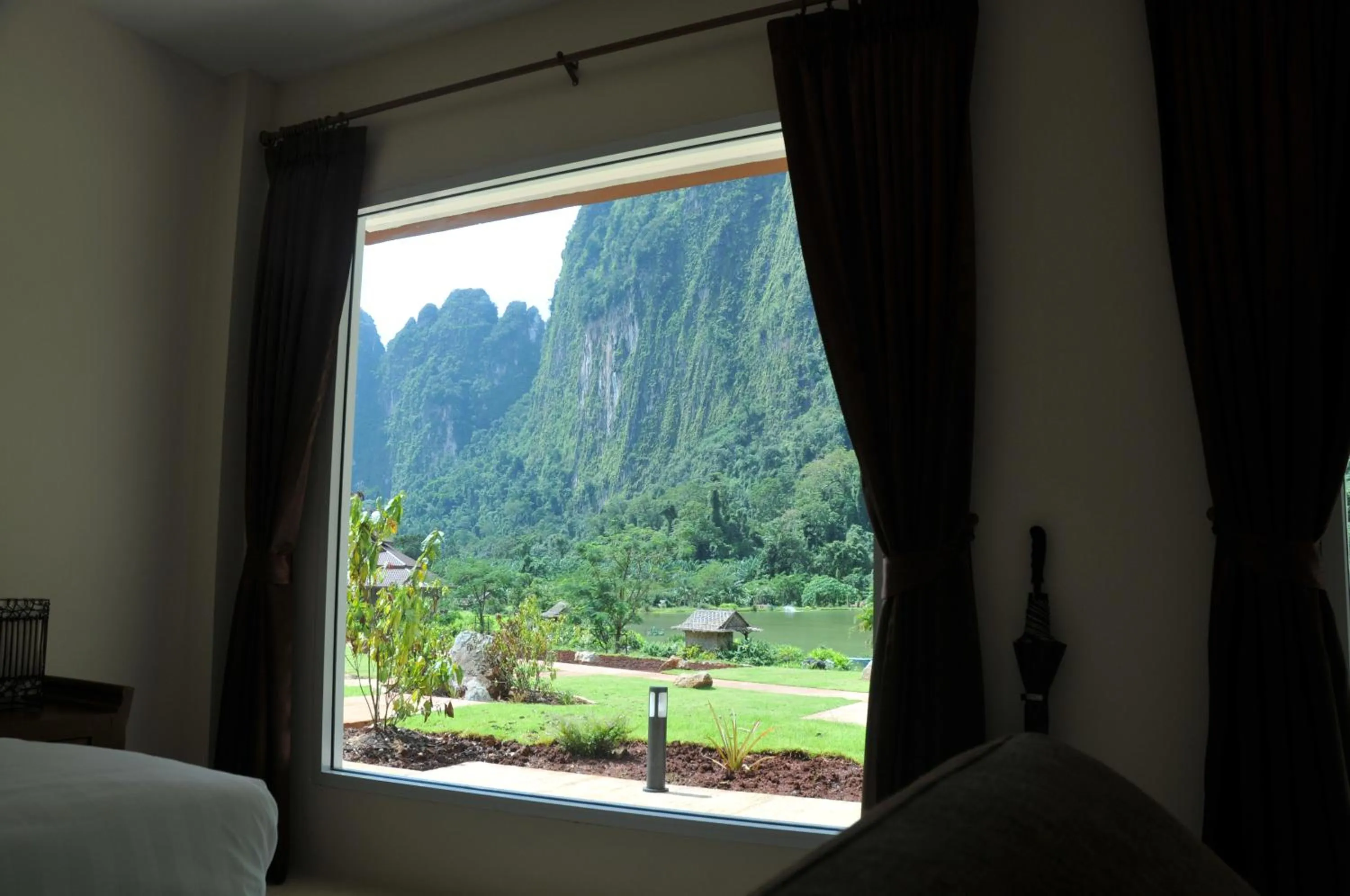 Garden view in Exotic Fishing Thailand