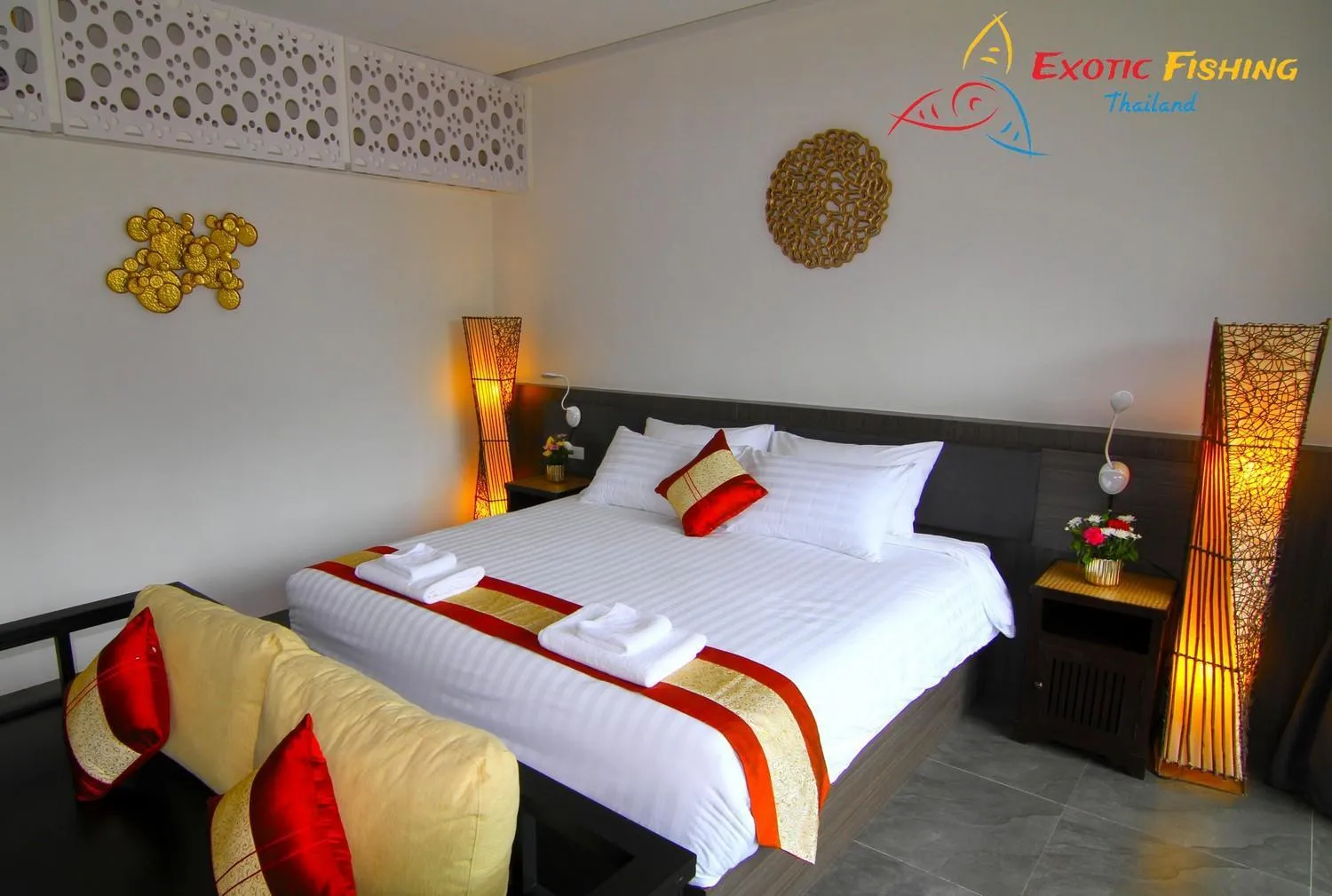 Bed in Exotic Fishing Thailand